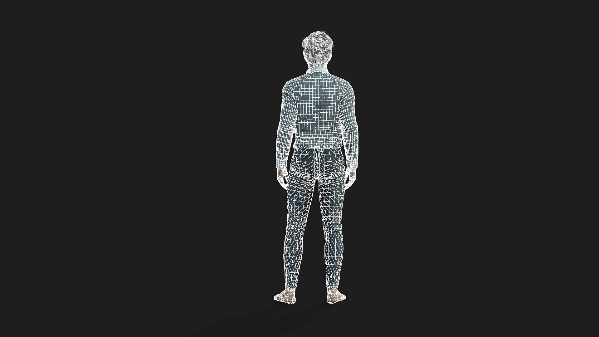 Game Ready 3D Male Character and Fully Rigged 3D model_14