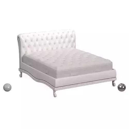Bonaparte Deep Buttoned Socle Bed
