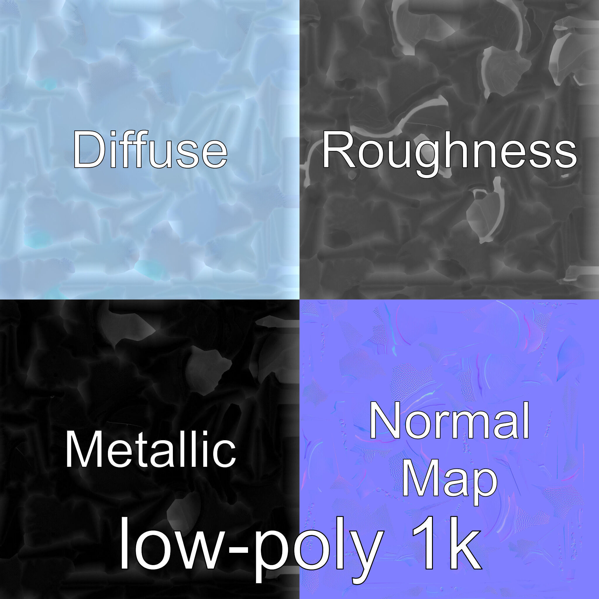 Echoid Glass Cylinder Voice Assistant with Floating Lights Low-poly 3D model_1