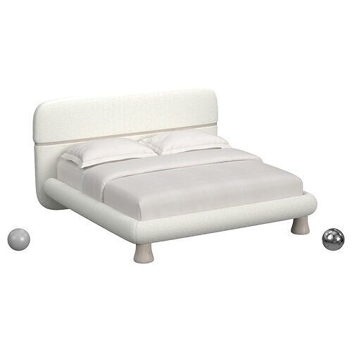 Alais bed Nathan Anthony Furniture 3D model