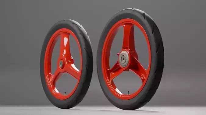 Rim Peugeot 103 RCX Phase 02 extra 3D model