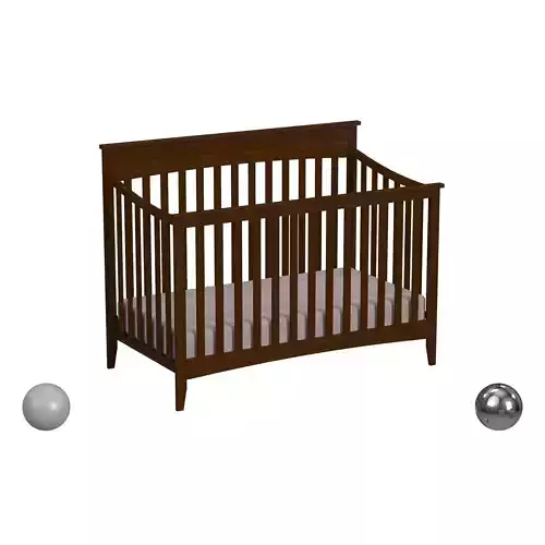 Grove 4-in-1 Convertible Crib in Espresso