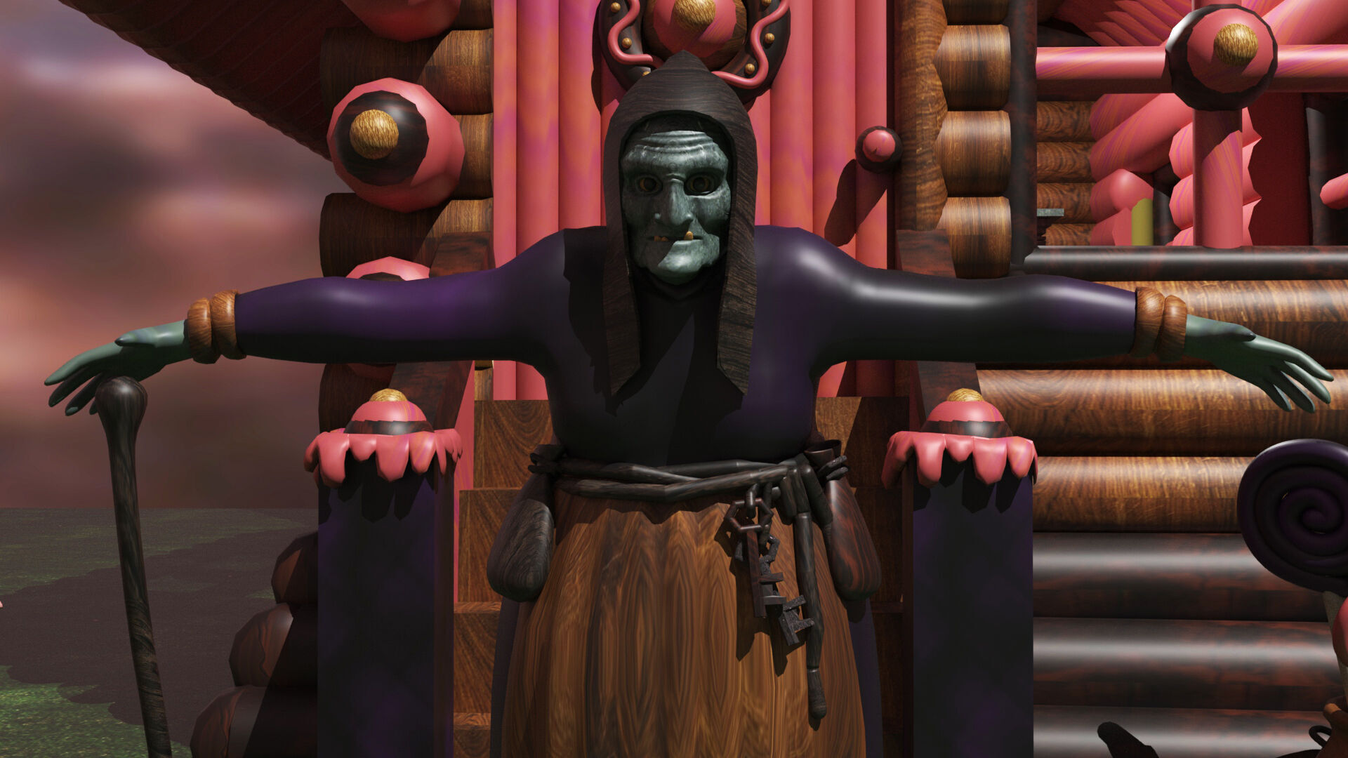 Hansel and Gretel 3D model_7