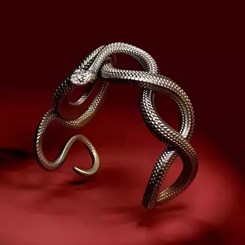 Snake Ring CAD
