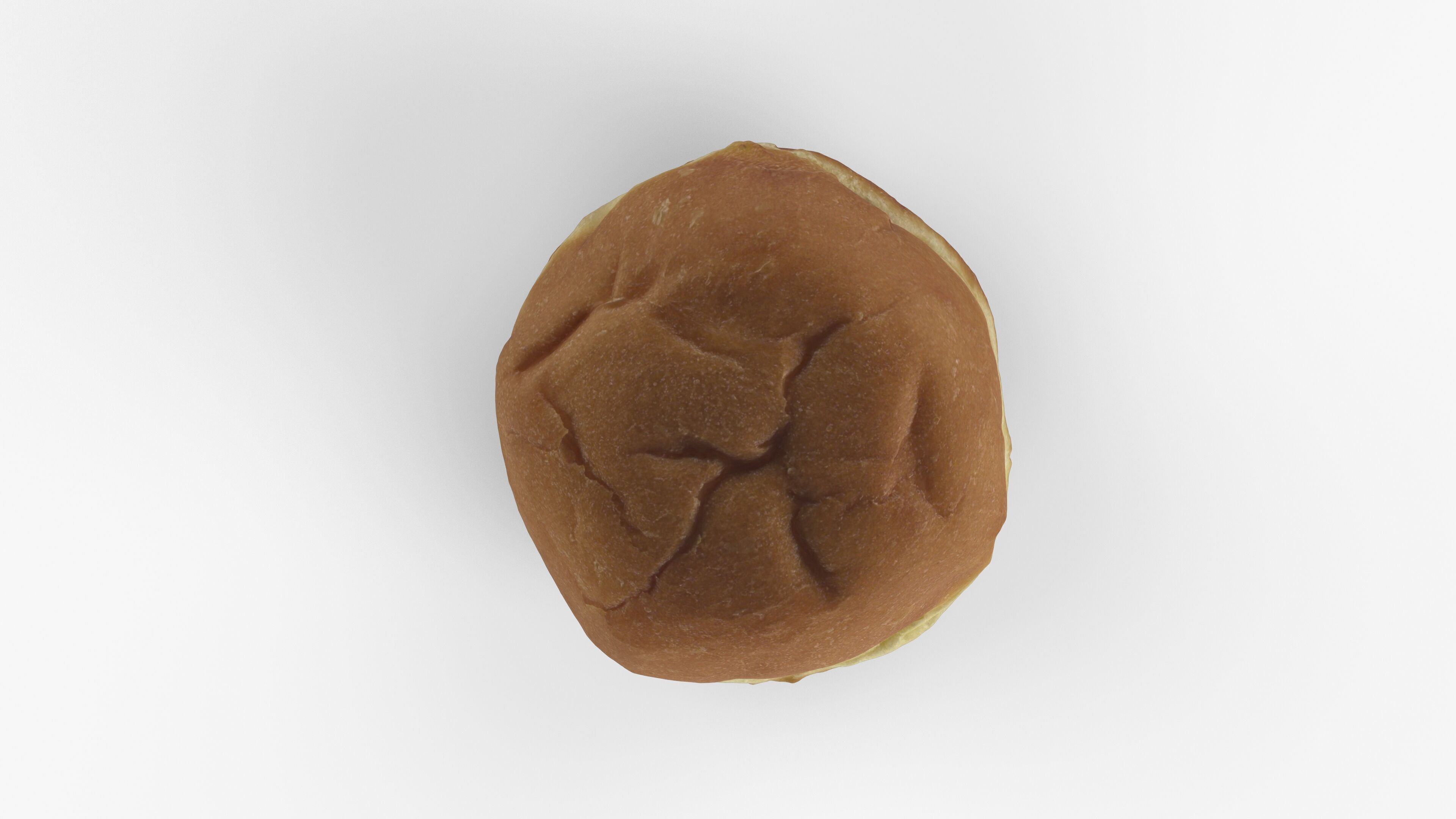 Photorealistic 3D scan of jelly donut or German Jam Doughnut Low-poly 3D model_15