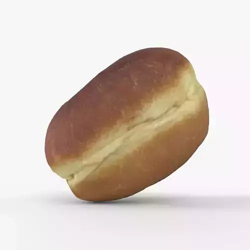 Photorealistic 3D scan of jelly donut or German Jam Doughnut Low-poly 3D model Photorealistic 3D scan of jelly donut or German Jam Doughnut Low-poly 3D model