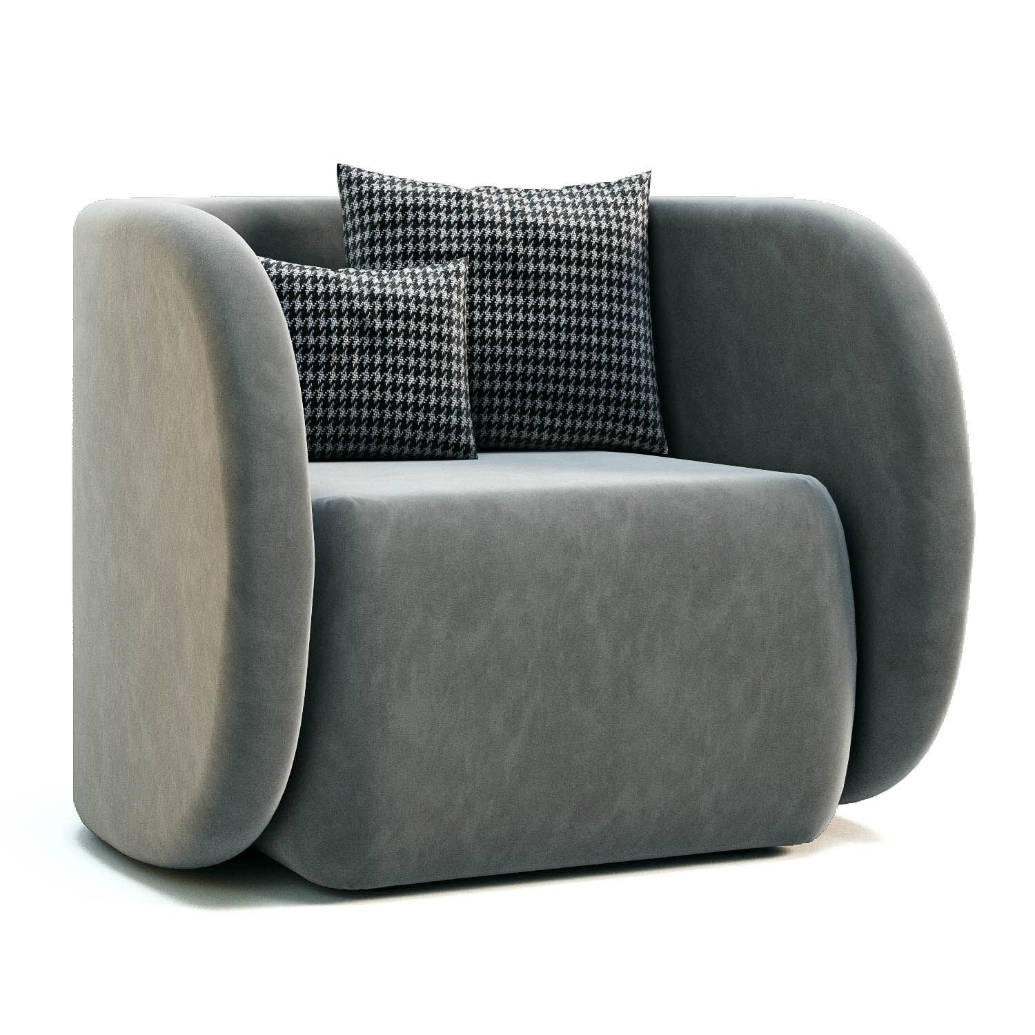 Cocoon Lounge Chair 3D model_2