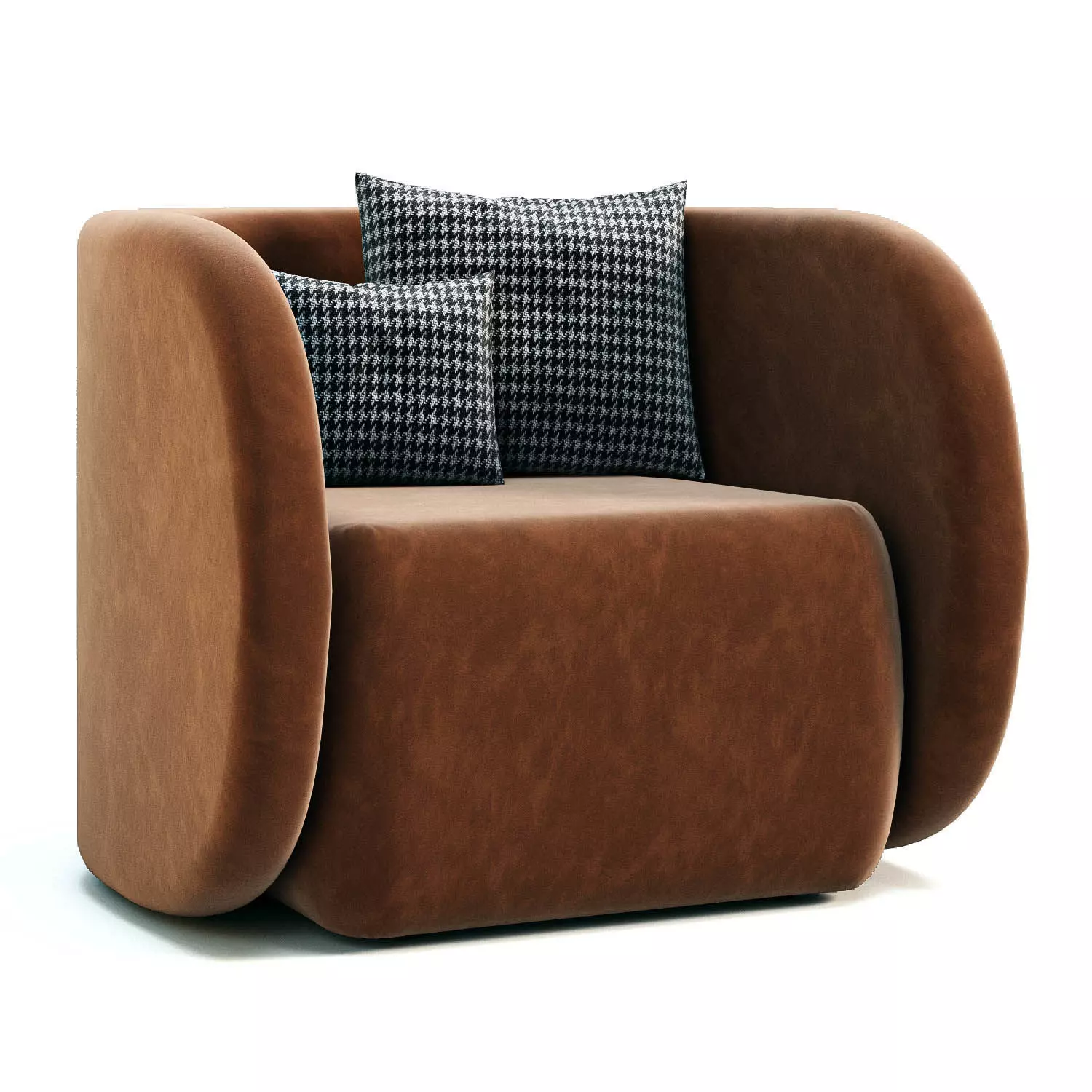 Cocoon Lounge Chair 3D model_0