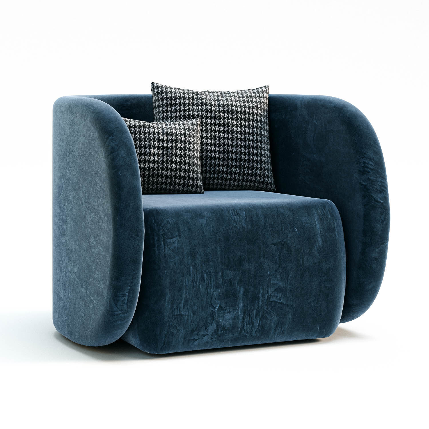 Cocoon Lounge Chair 3D model_4
