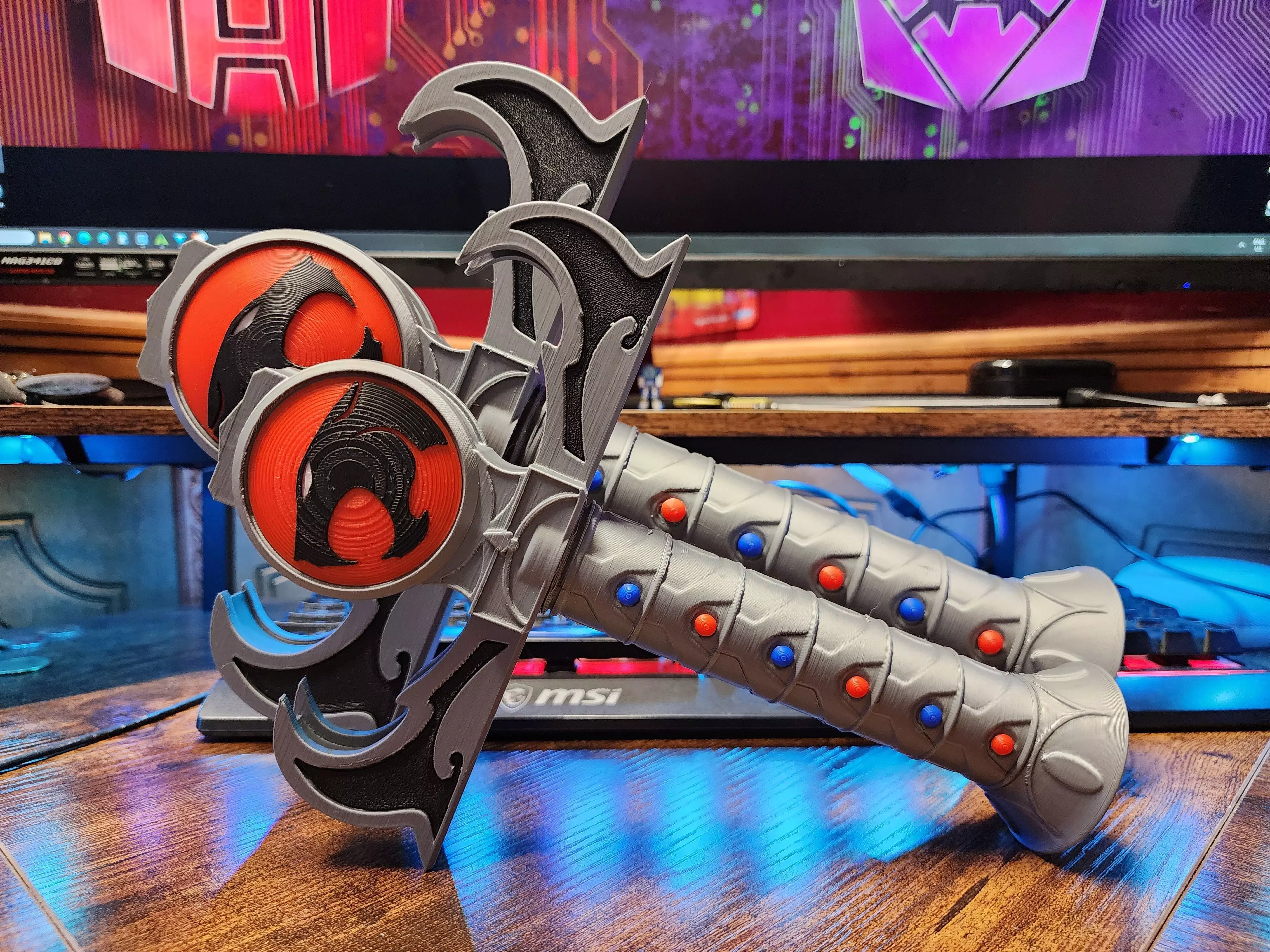 Lion O Collapsible Sword of Omens 3D print model_0