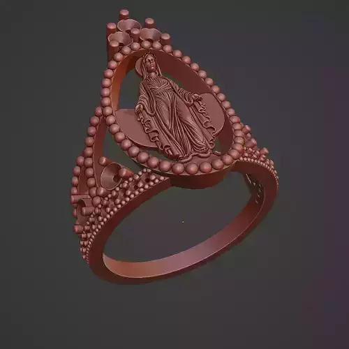 Solitario Virgen Milagrosa