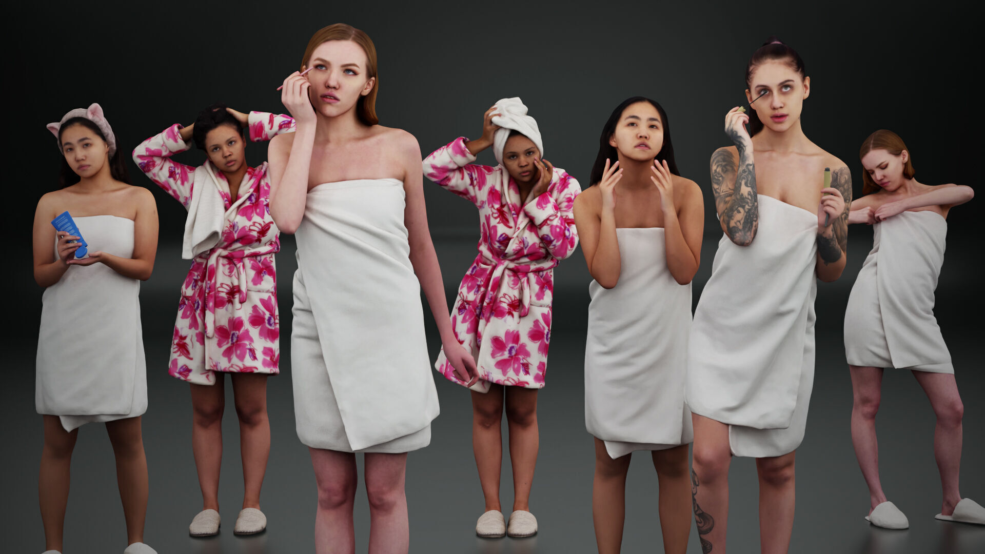 Kanistra People Asset Library Complete Pack 3D model_5