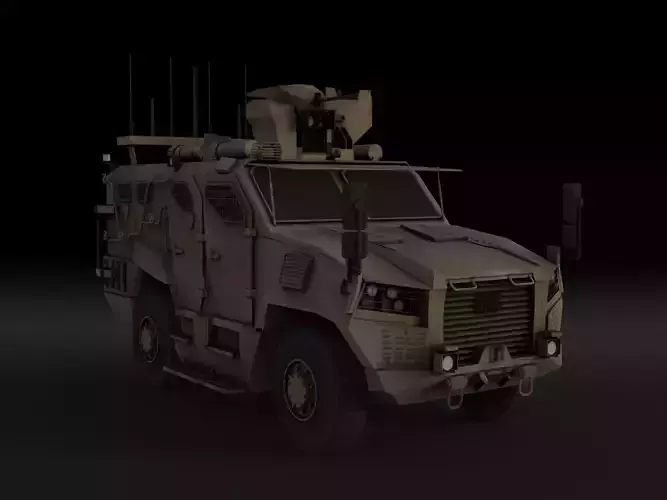 BMC - Vuran Mrap Low-poly 3D model