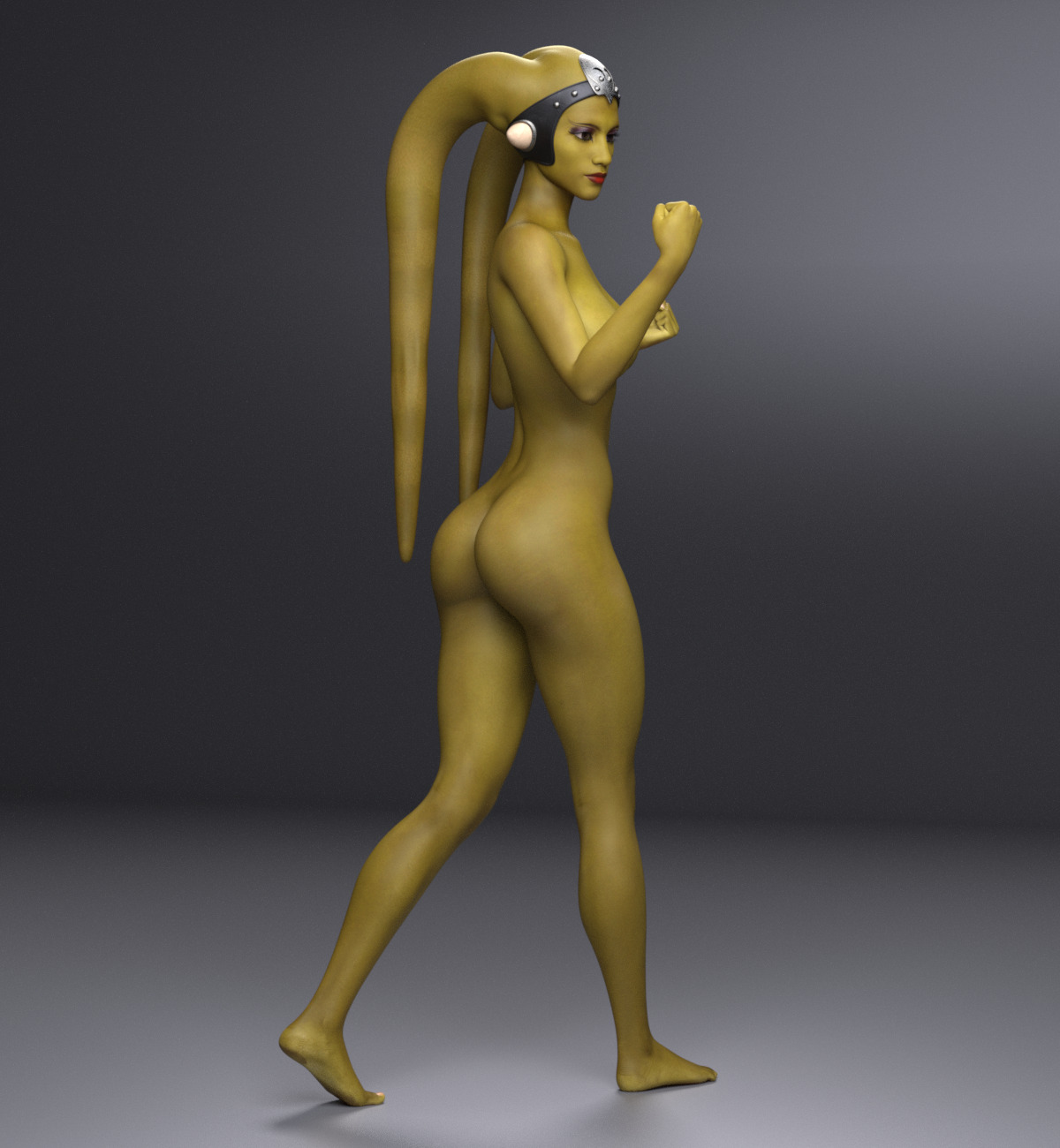 Twilek 3D print model_4