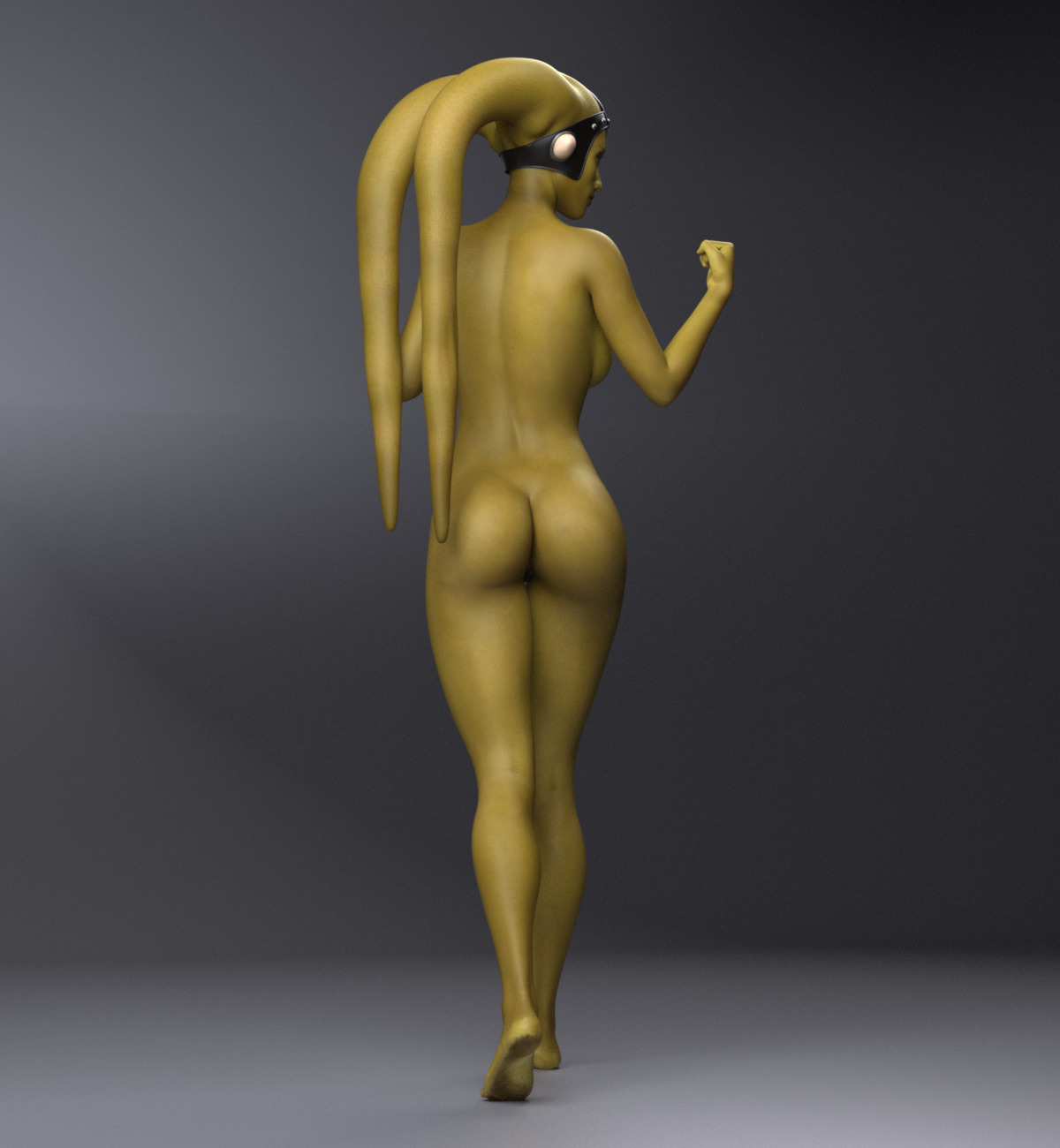 Twilek 3D print model_3