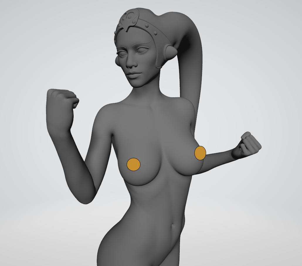 Twilek 3D print model_5
