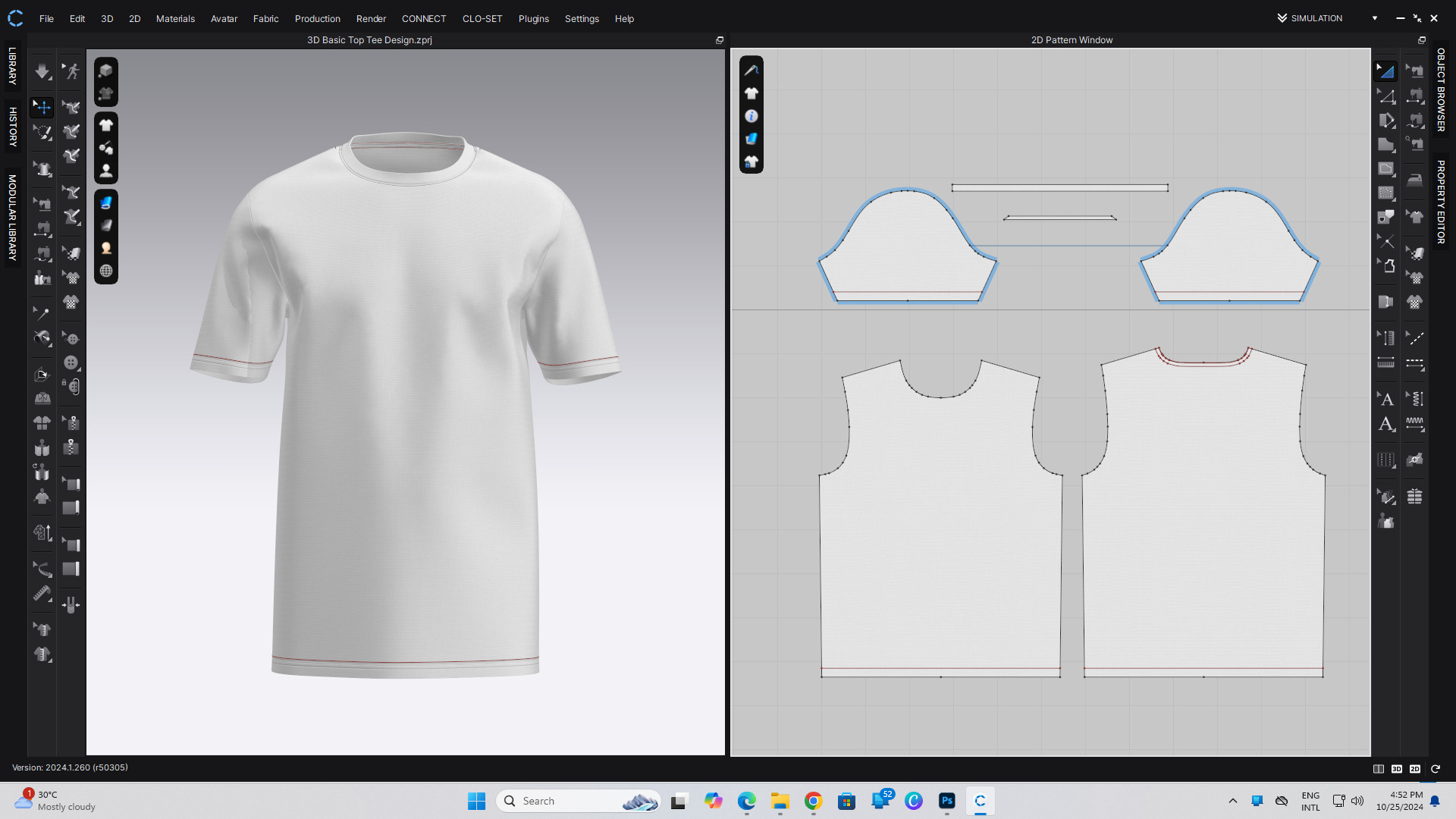 50 T-Shirt CLO File Ready to Render 3D model_5