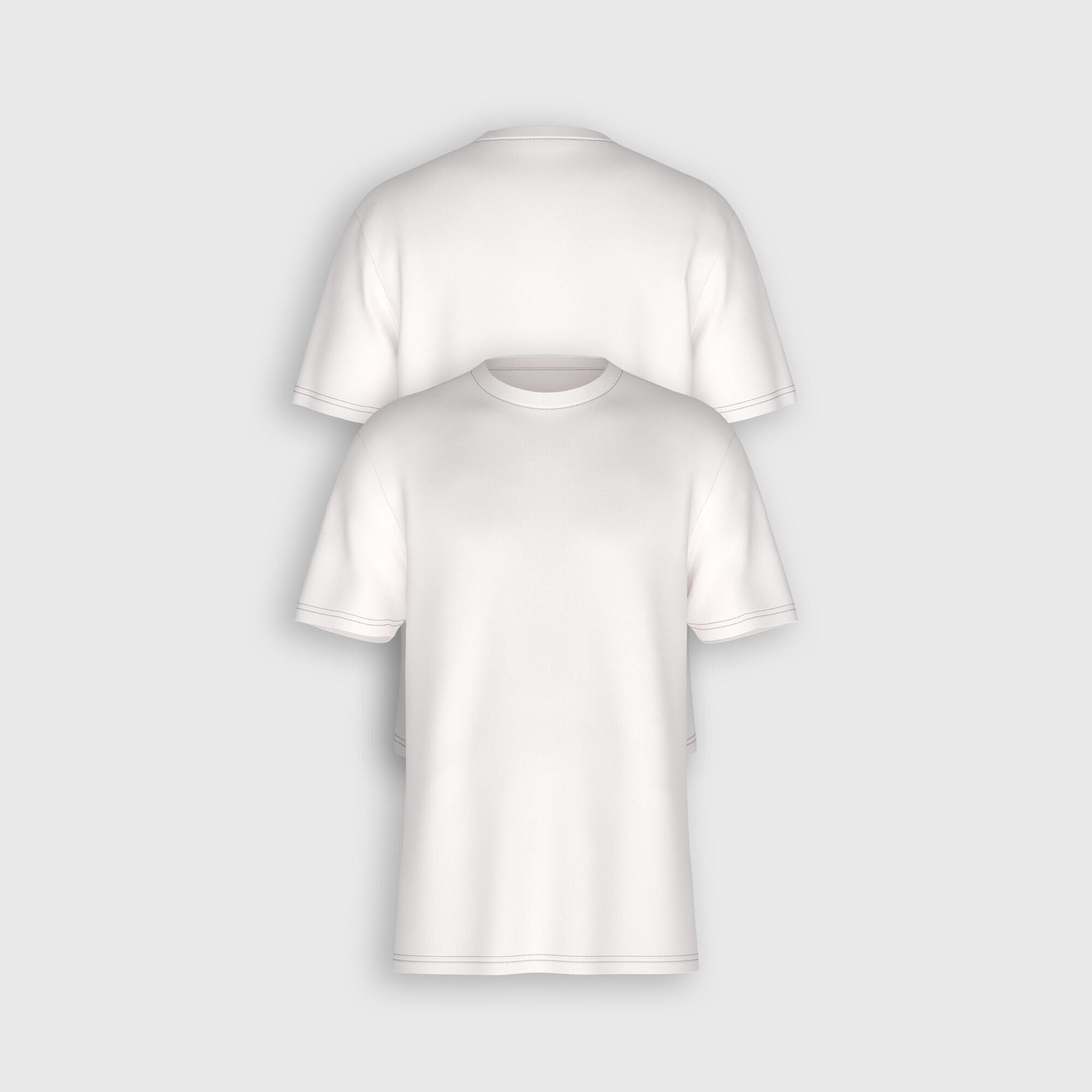 50 T-Shirt CLO File Ready to Render 3D model_58