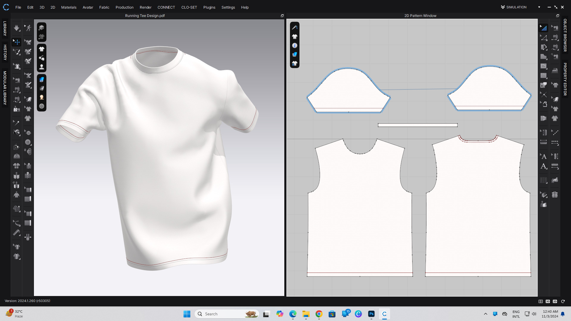 50 T-Shirt CLO File Ready to Render 3D model_69