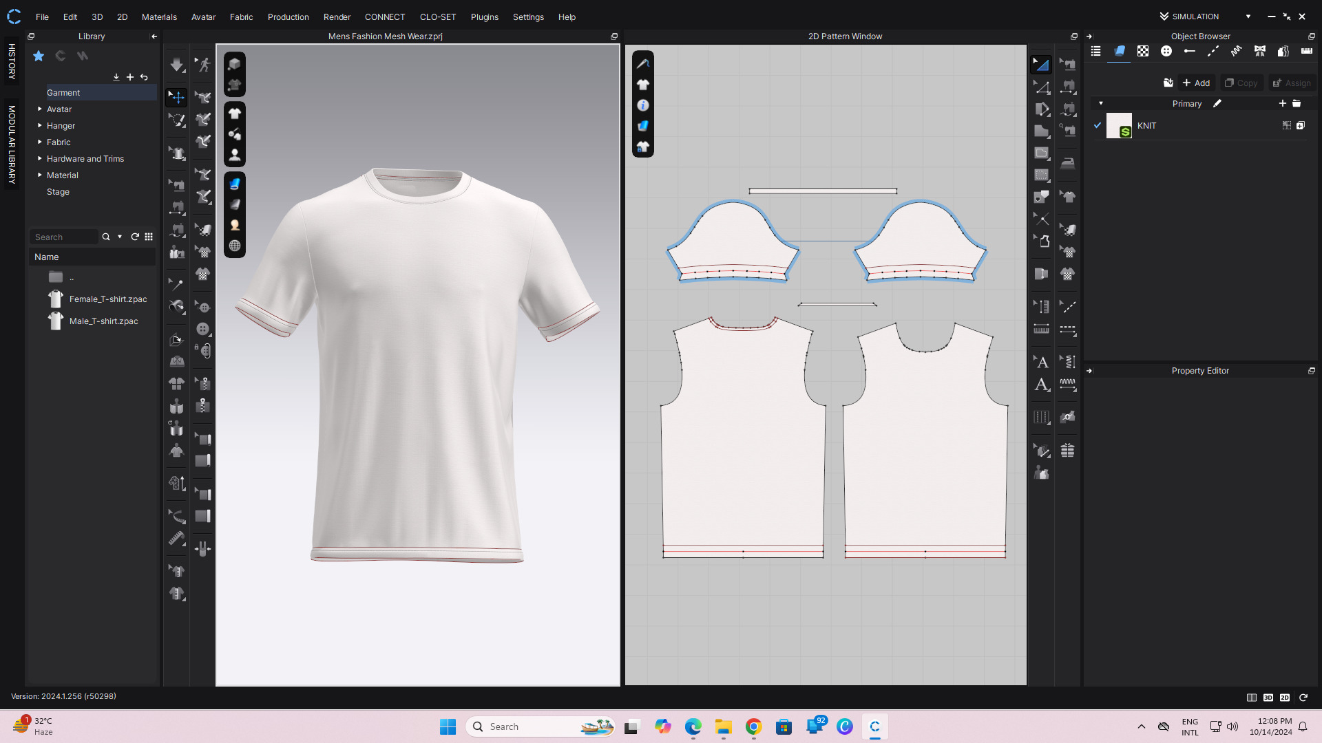 50 T-Shirt CLO File Ready to Render 3D model_49