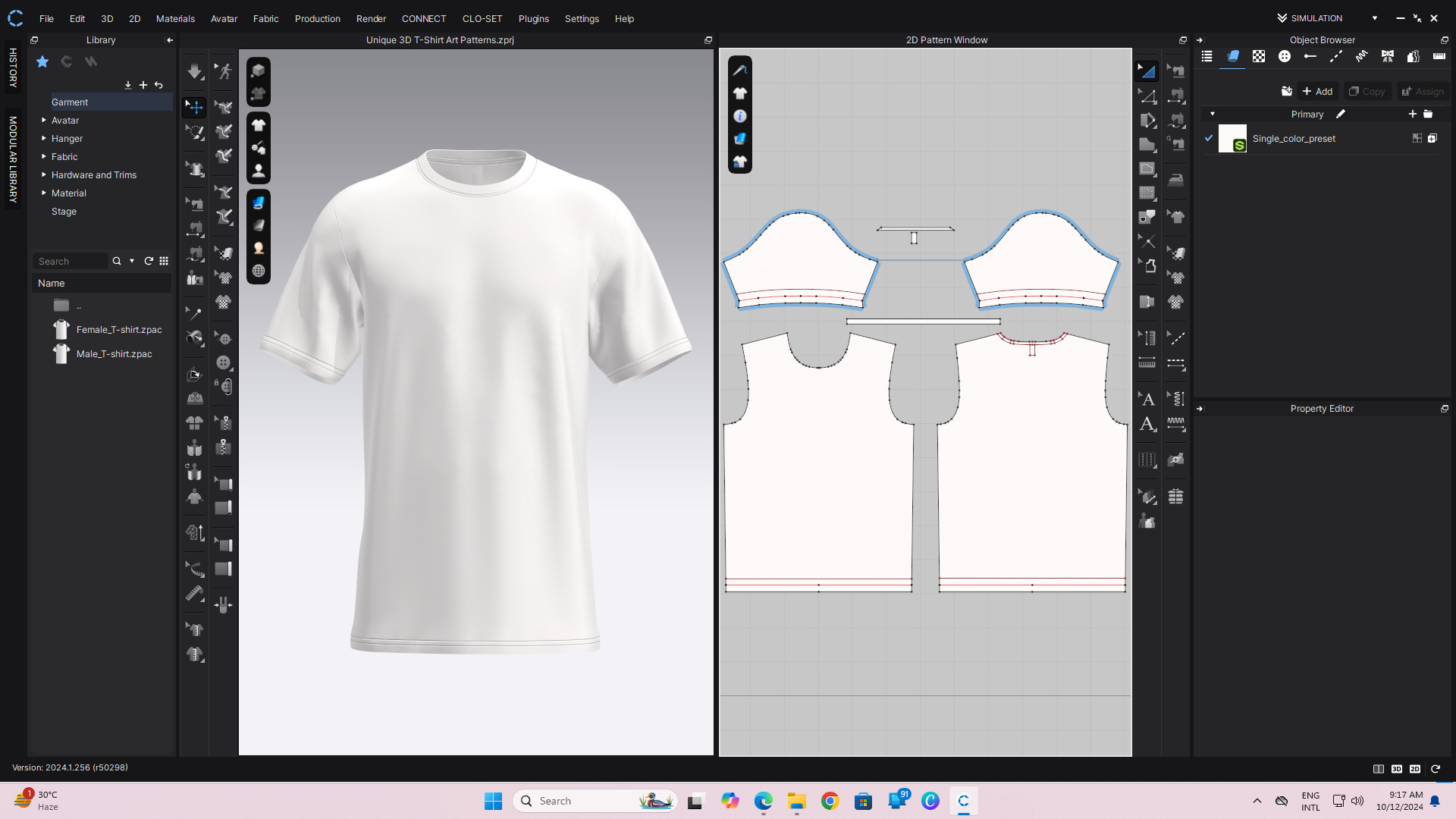 50 T-Shirt CLO File Ready to Render 3D model_99