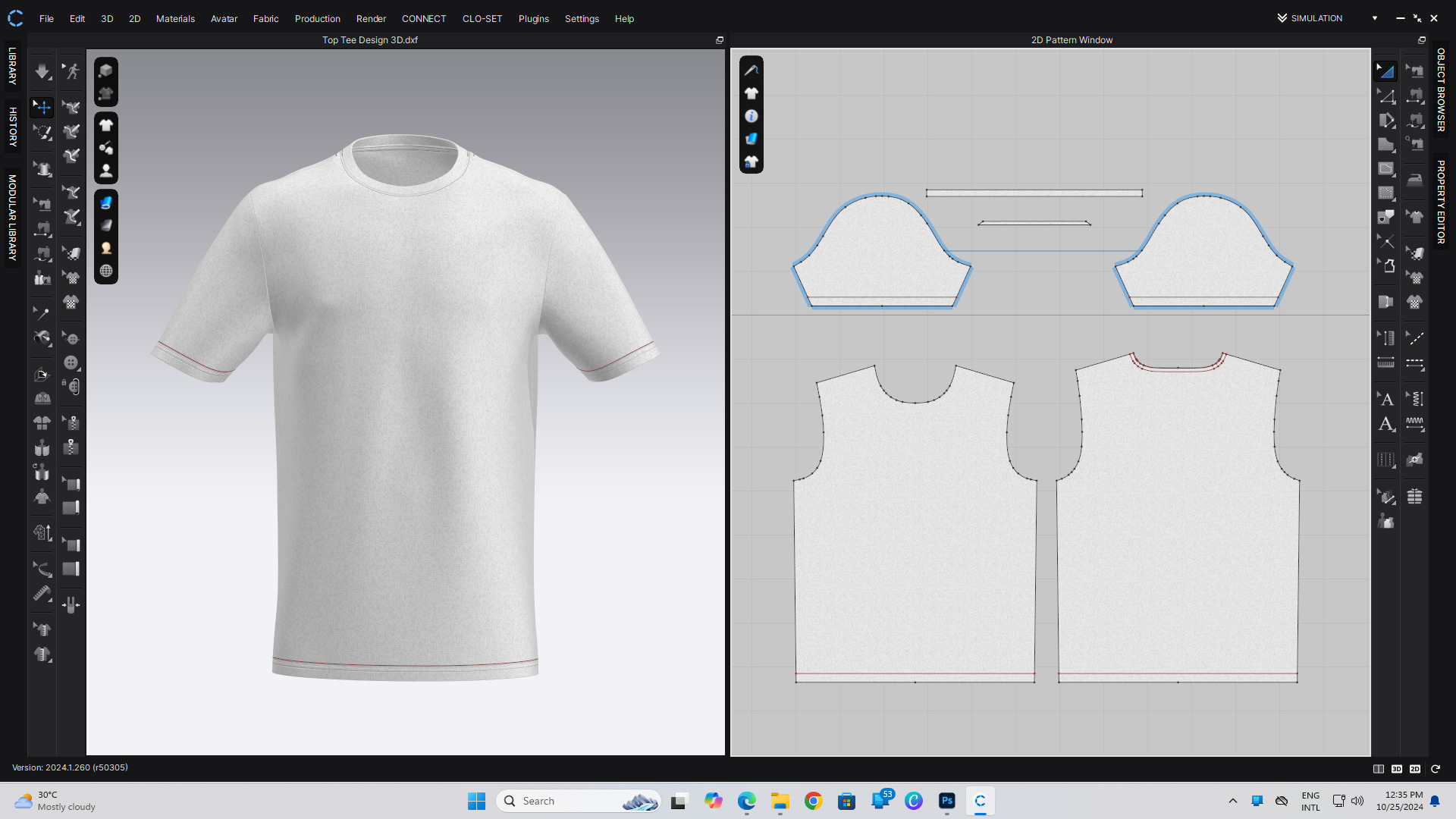 50 T-Shirt CLO File Ready to Render 3D model_97