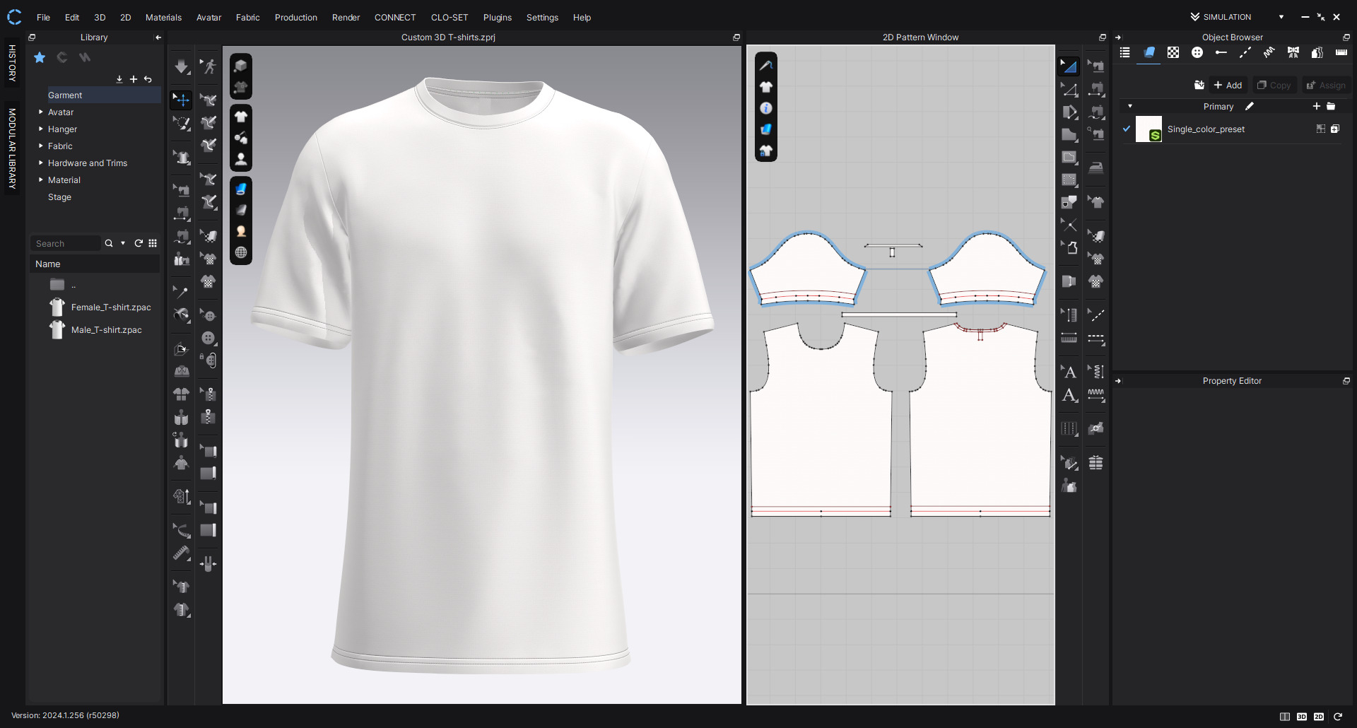 50 T-Shirt CLO File Ready to Render 3D model_27