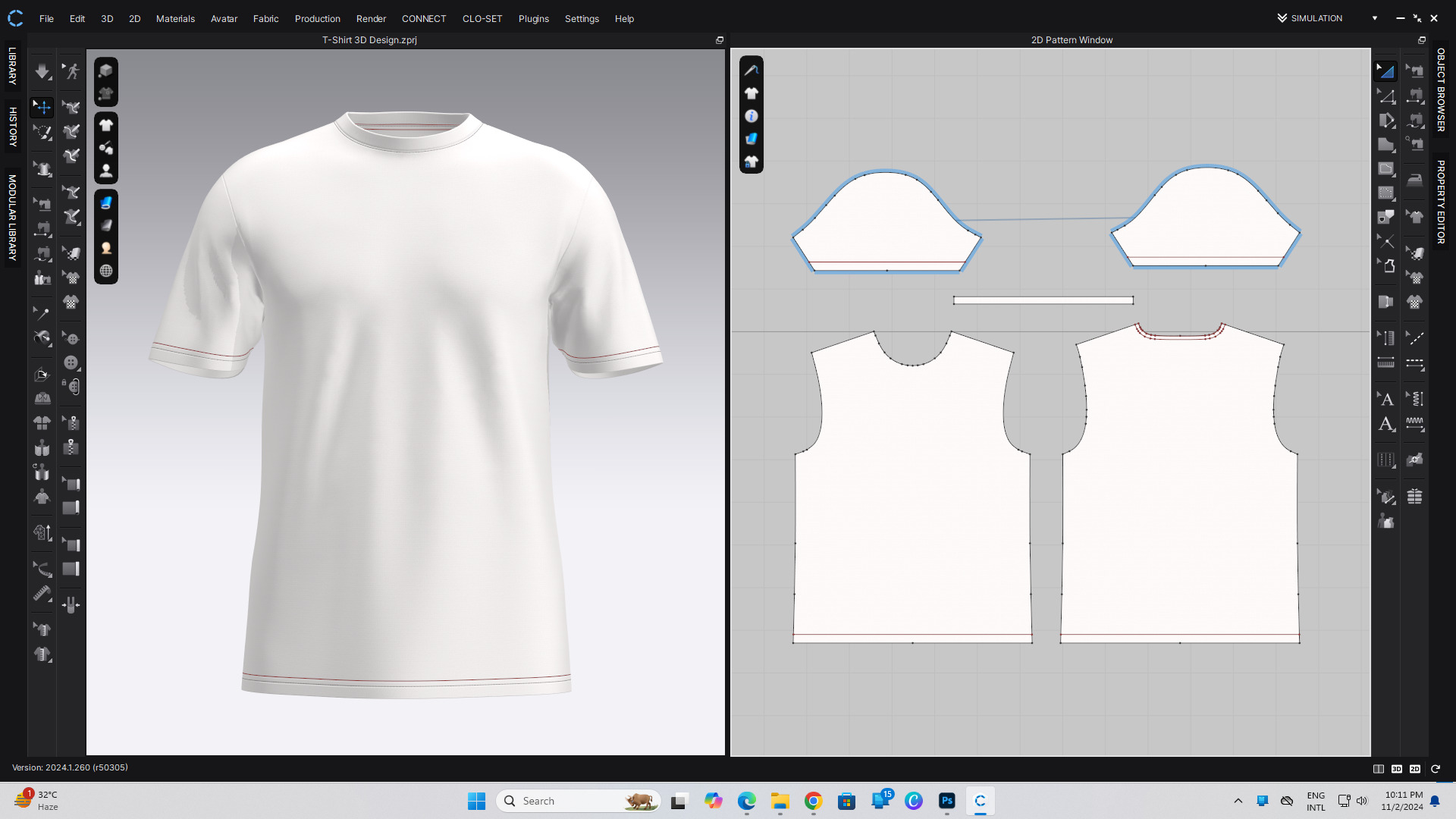 50 T-Shirt CLO File Ready to Render 3D model_85