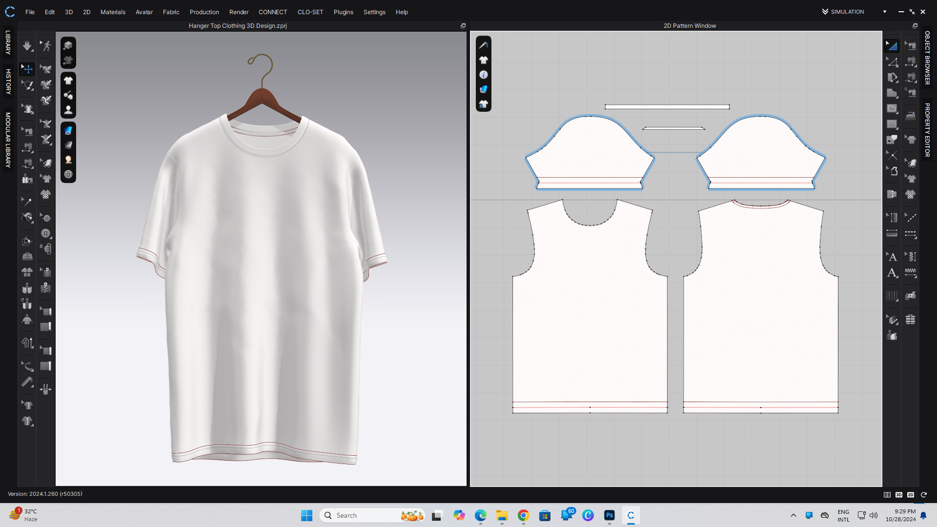 50 T-Shirt CLO File Ready to Render 3D model_43