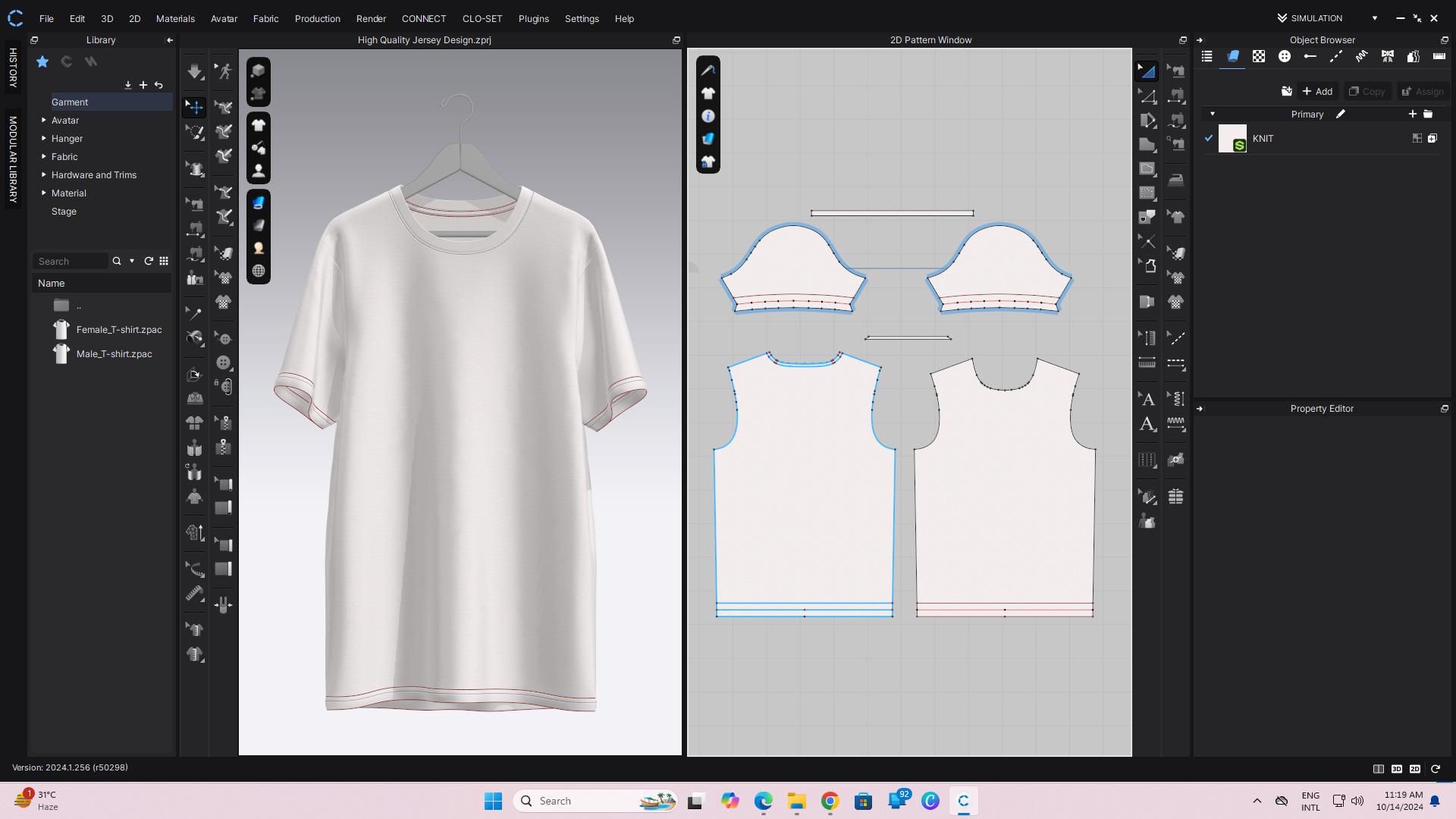 50 T-Shirt CLO File Ready to Render 3D model_47
