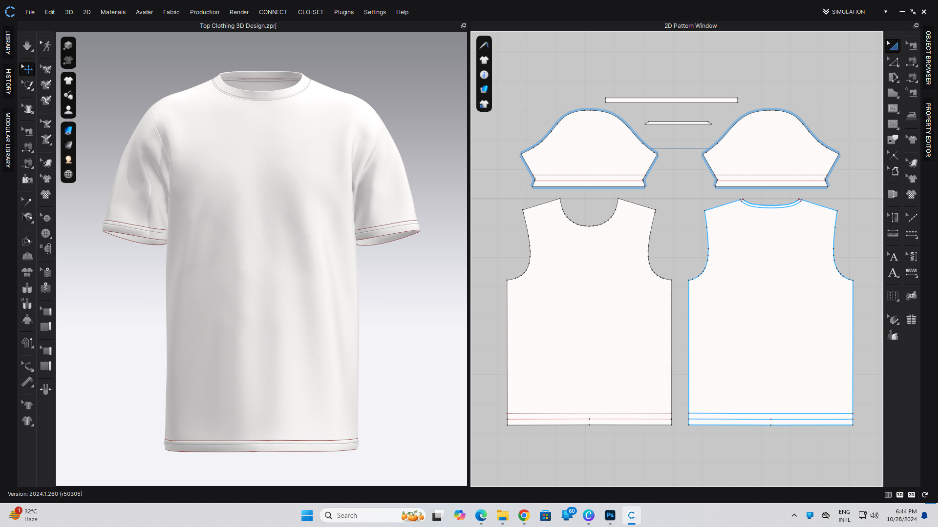 50 T-Shirt CLO File Ready to Render 3D model_93