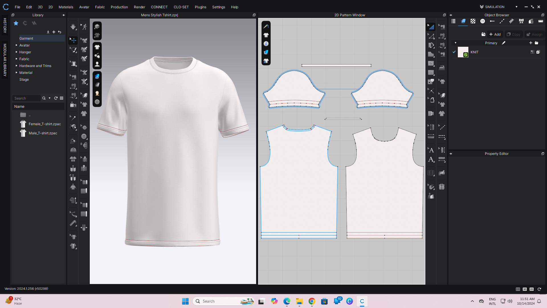 50 T-Shirt CLO File Ready to Render 3D model_51