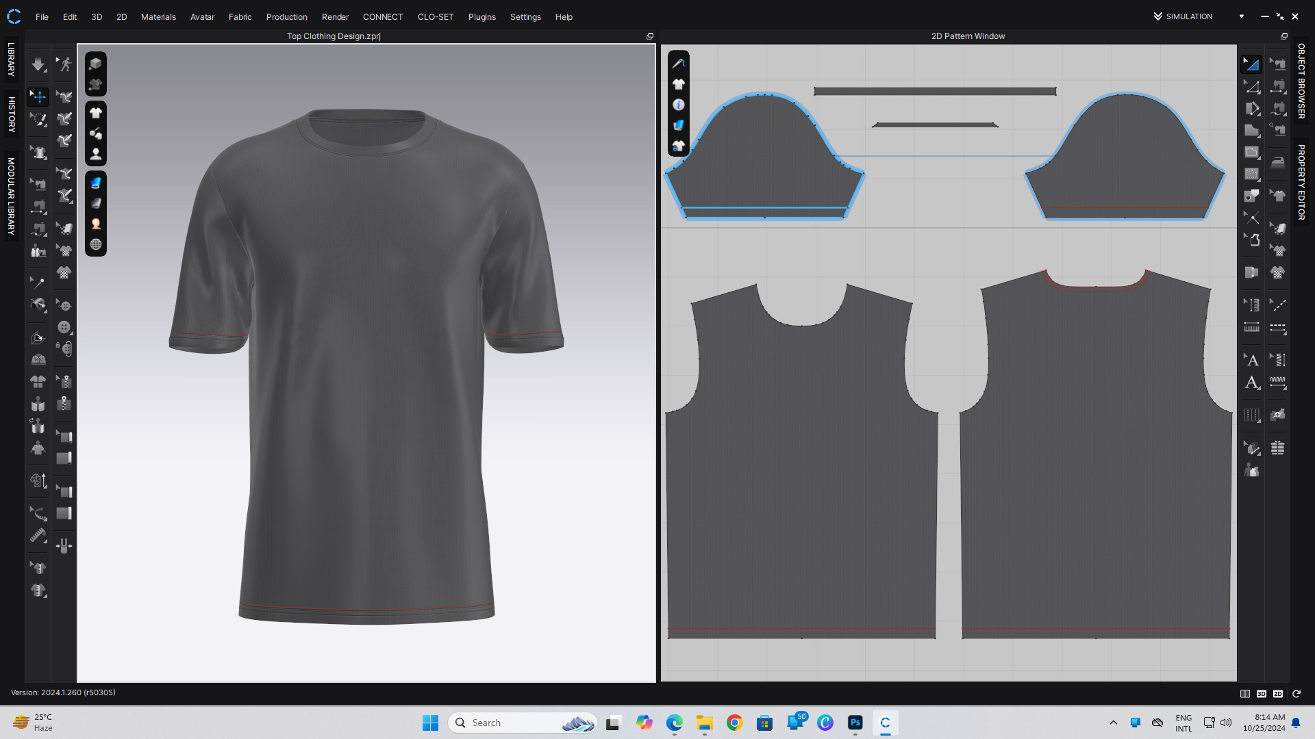 50 T-Shirt CLO File Ready to Render 3D model_95