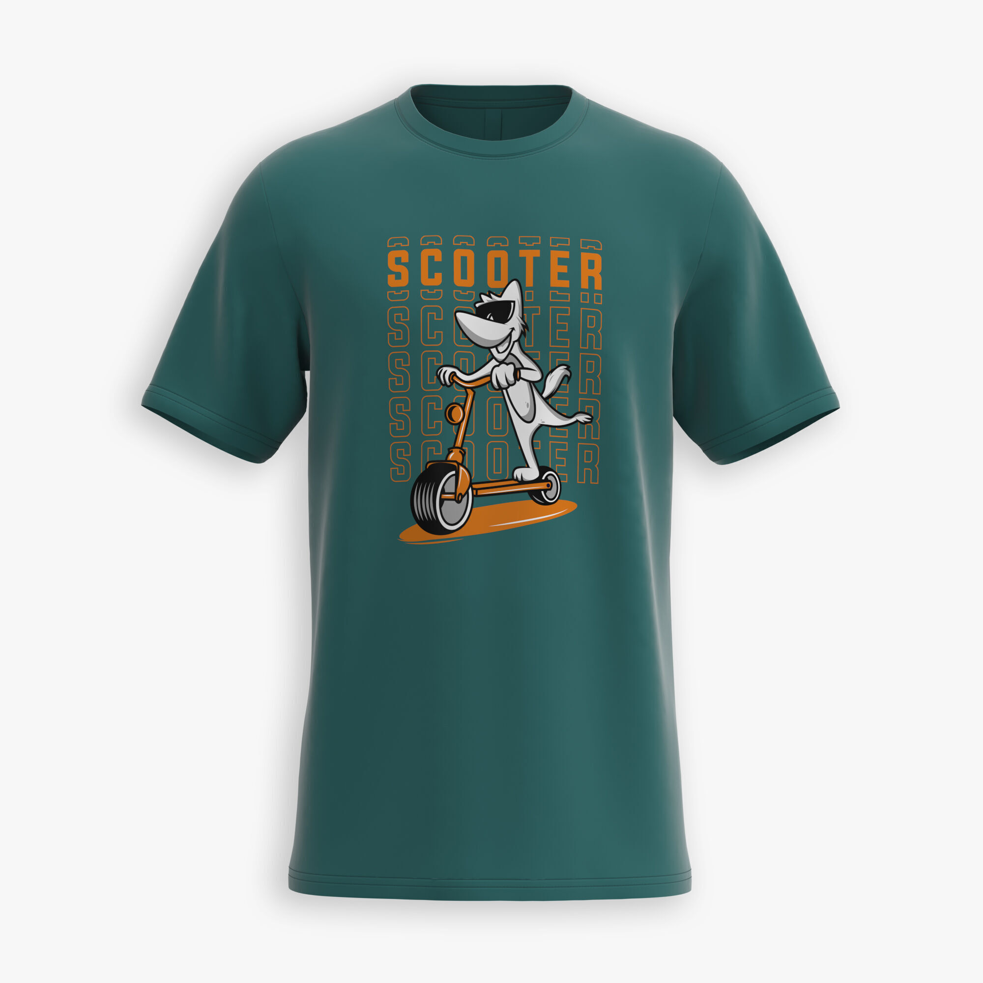 50 T-Shirt CLO File Ready to Render 3D model_100