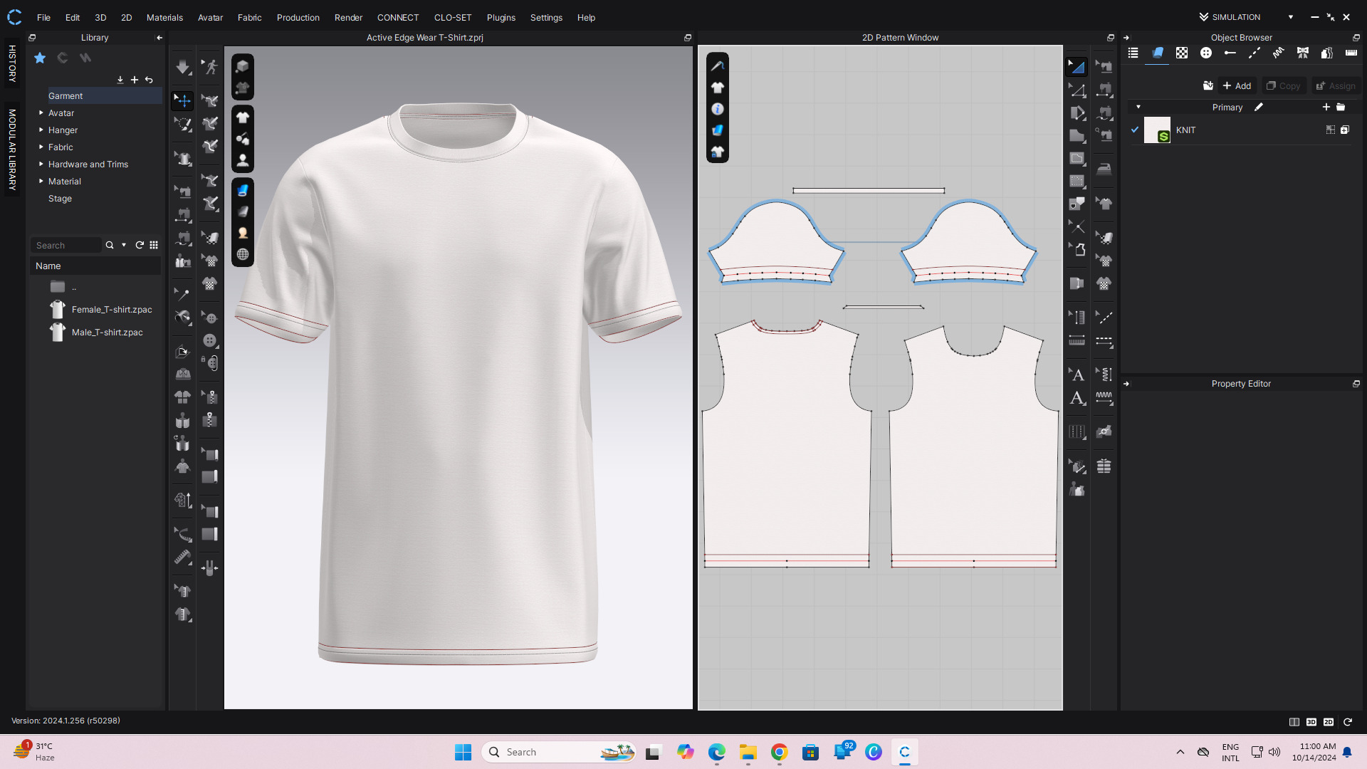 50 T-Shirt CLO File Ready to Render 3D model_11