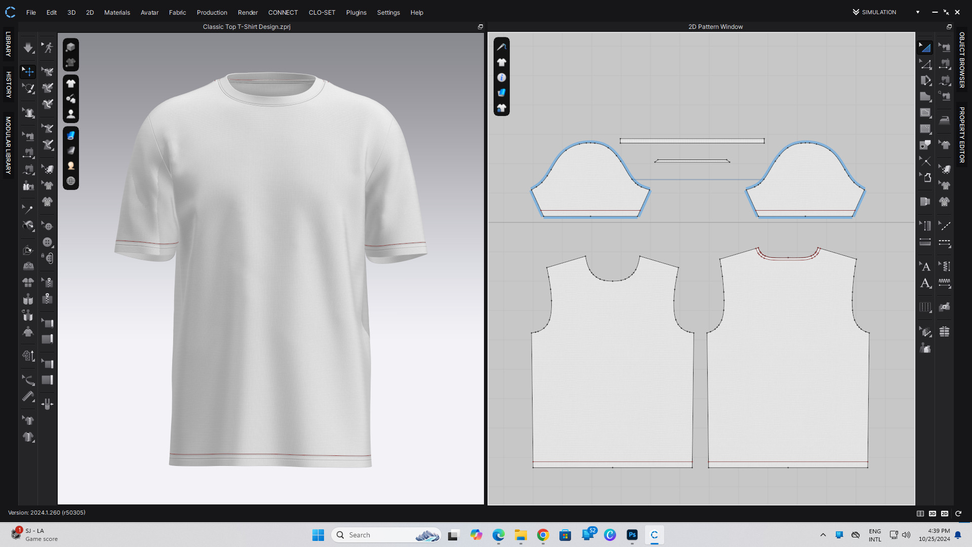 50 T-Shirt CLO File Ready to Render 3D model_19