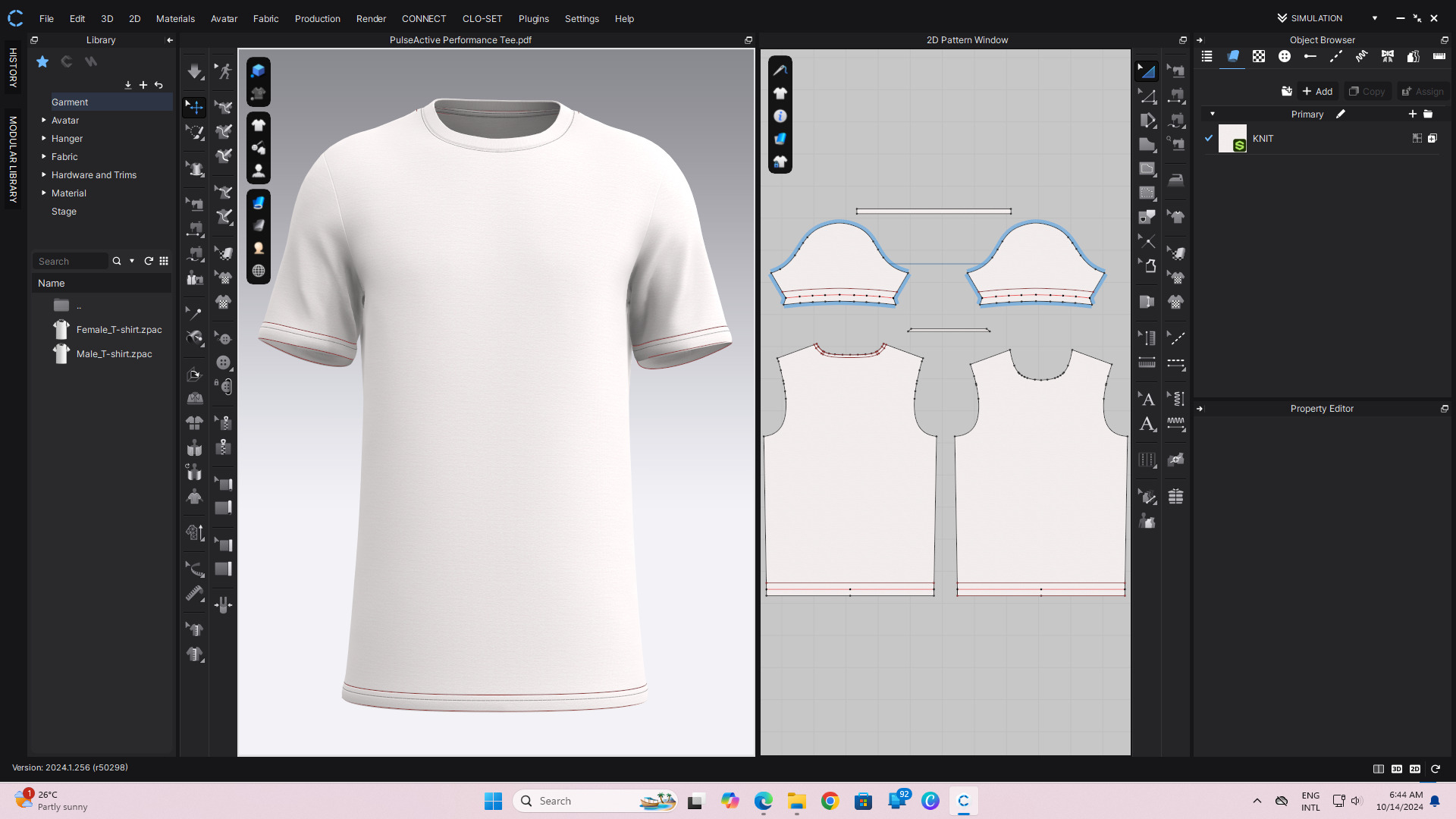 50 T-Shirt CLO File Ready to Render 3D model_75