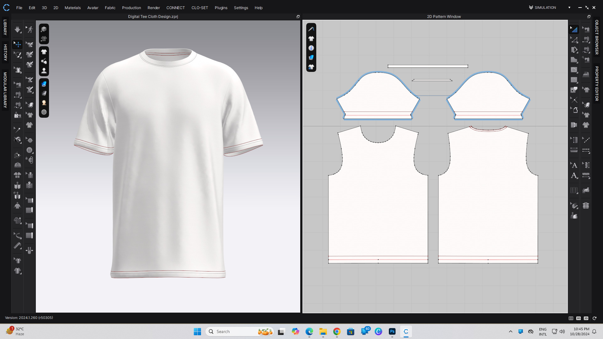 50 T-Shirt CLO File Ready to Render 3D model_29