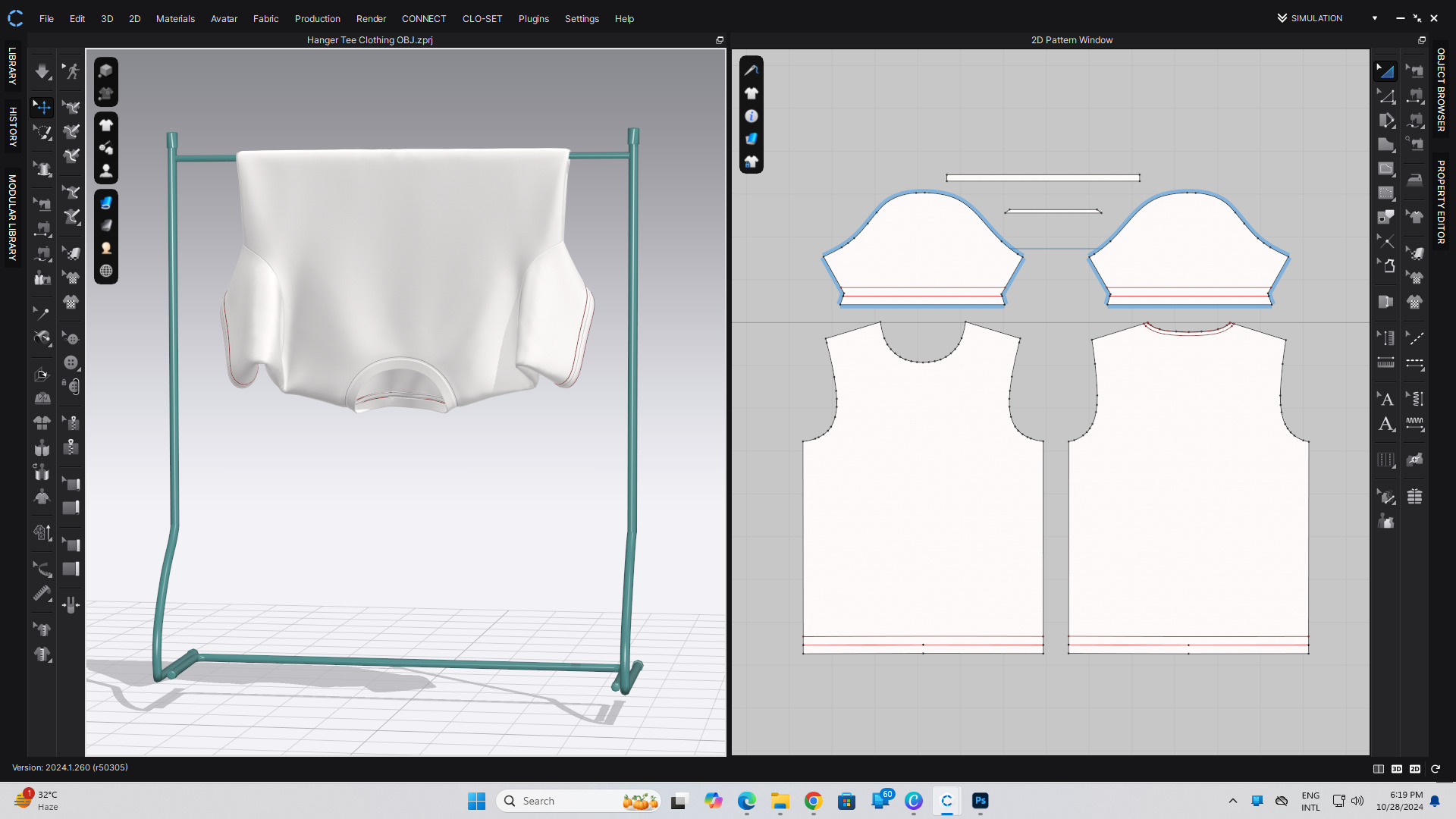 50 T-Shirt CLO File Ready to Render 3D model_41