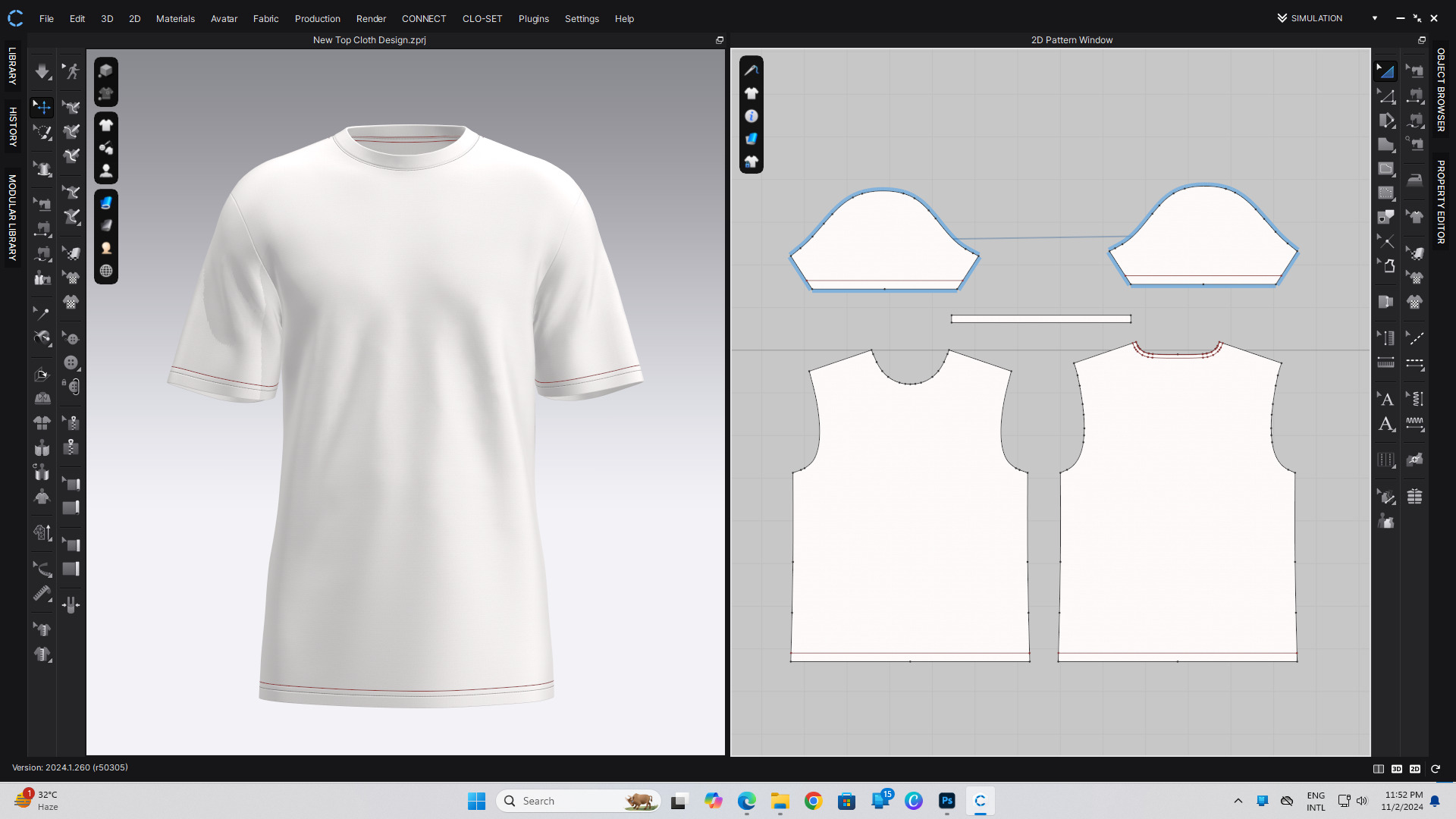 50 T-Shirt CLO File Ready to Render 3D model_59