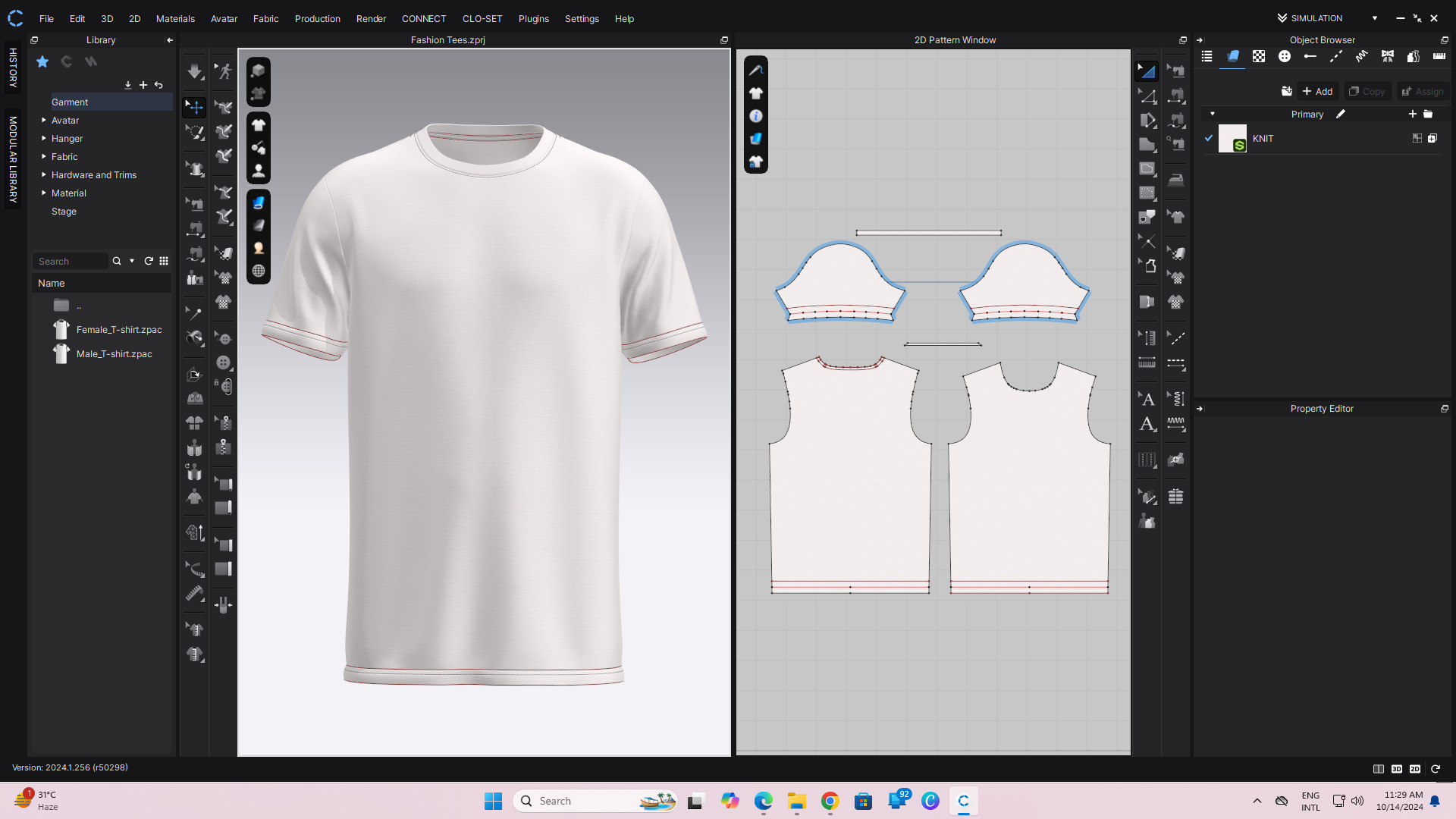 50 T-Shirt CLO File Ready to Render 3D model_31