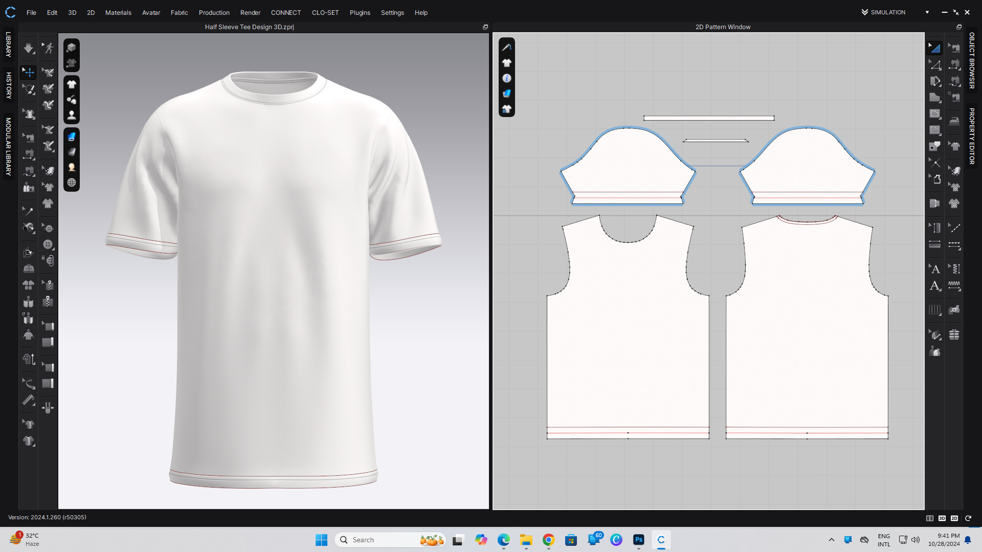 50 T-Shirt CLO File Ready to Render 3D model_39