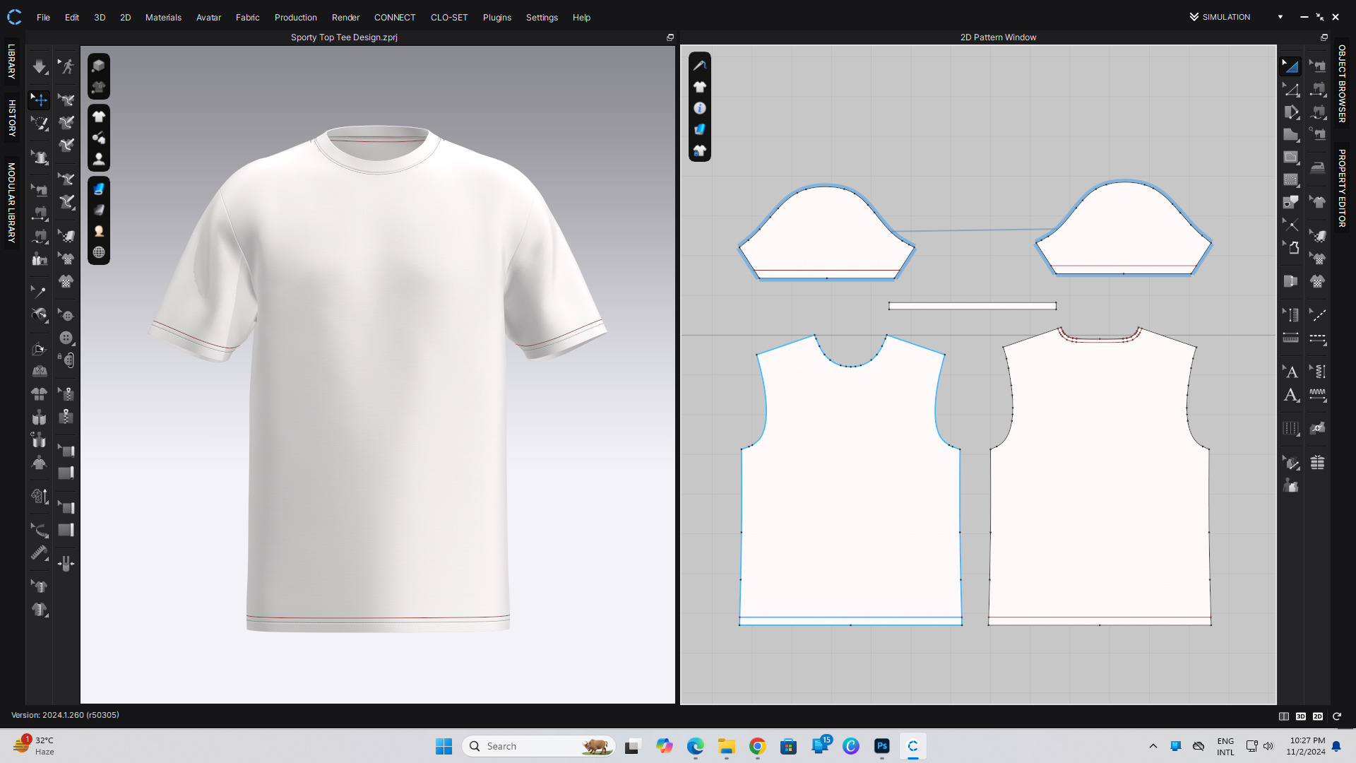 50 T-Shirt CLO File Ready to Render 3D model_79