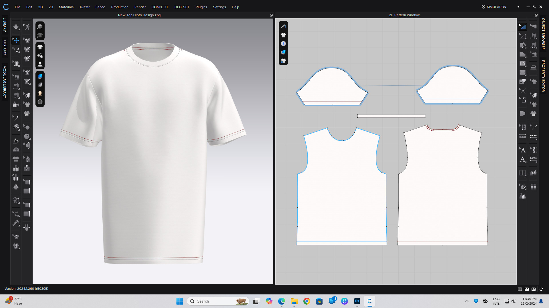 50 T-Shirt CLO File Ready to Render 3D model_61