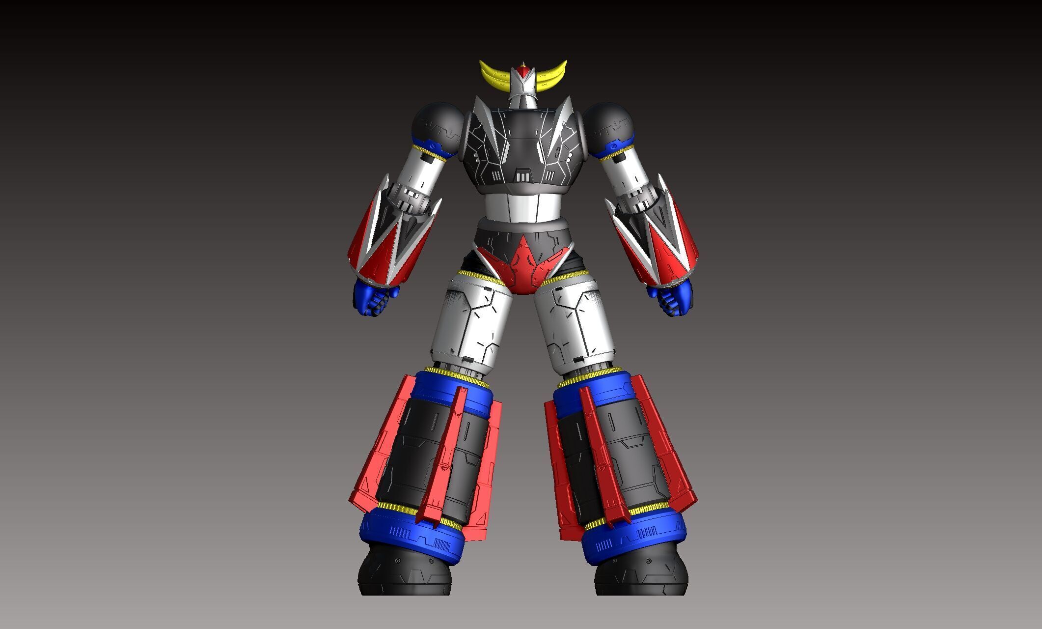 Grendizer V2 3D print model_21