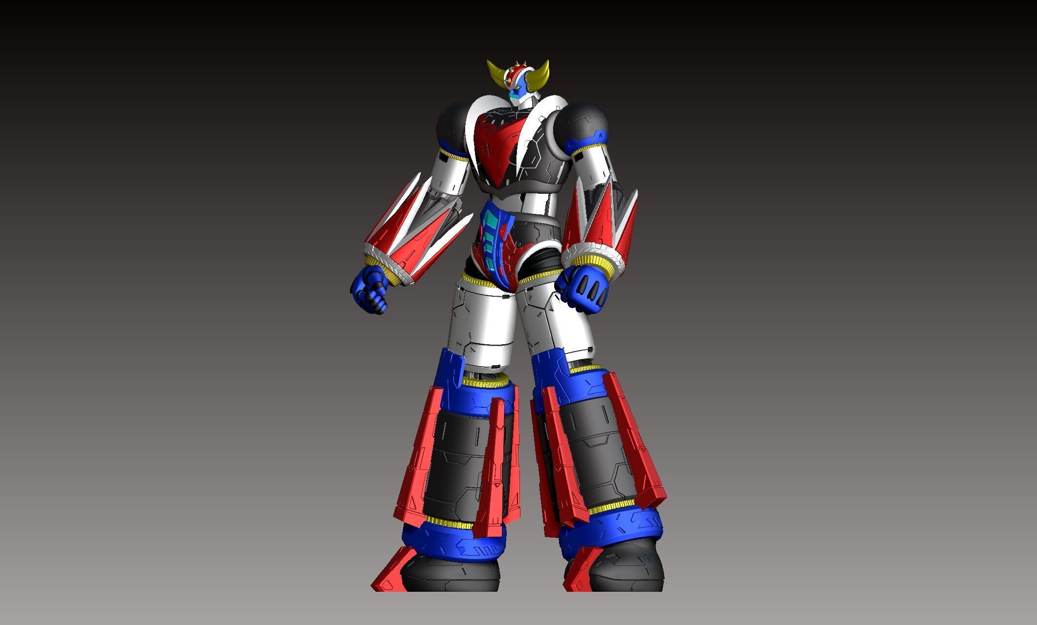 Grendizer V2 3D print model_18
