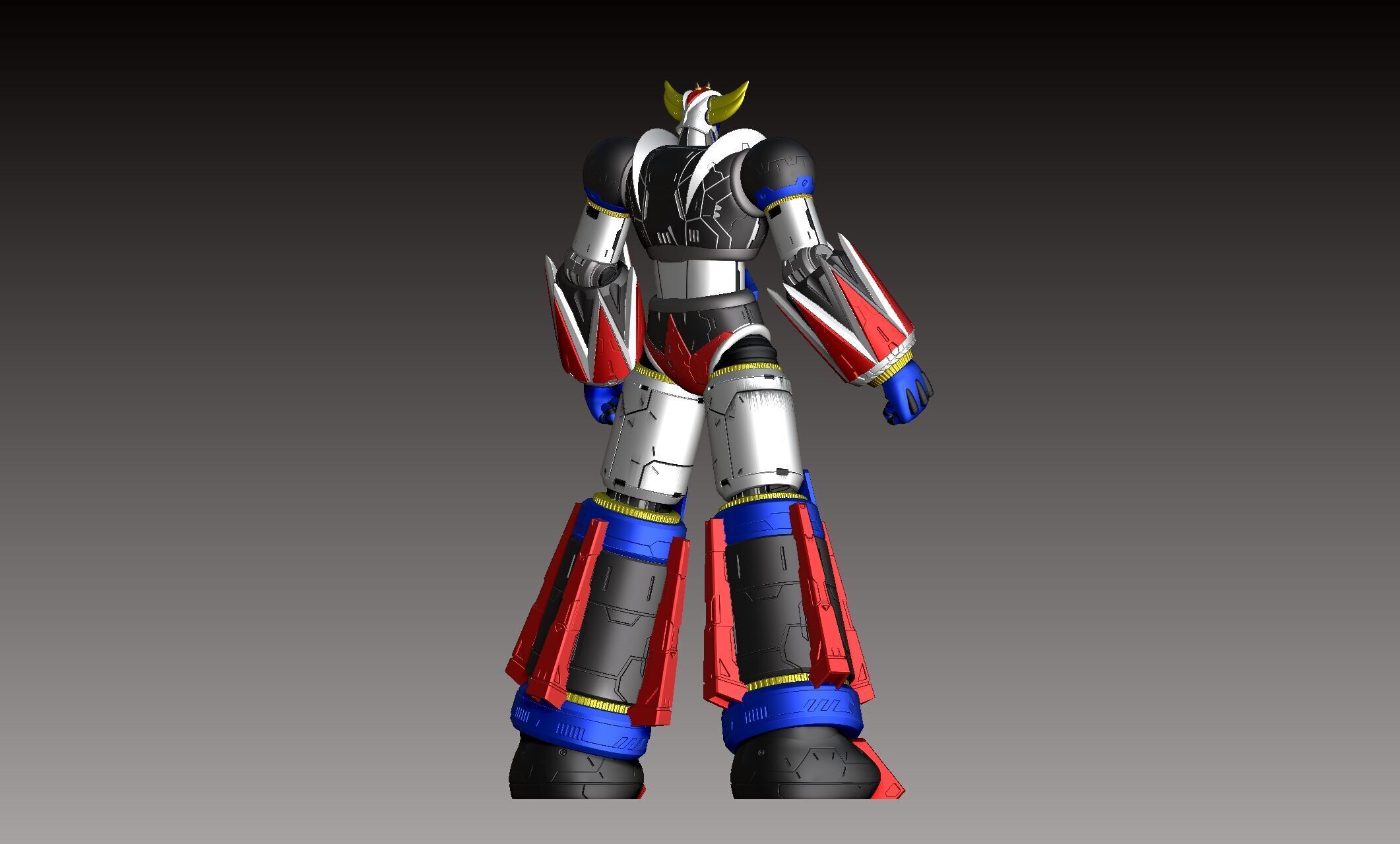 Grendizer V2 3D print model_22