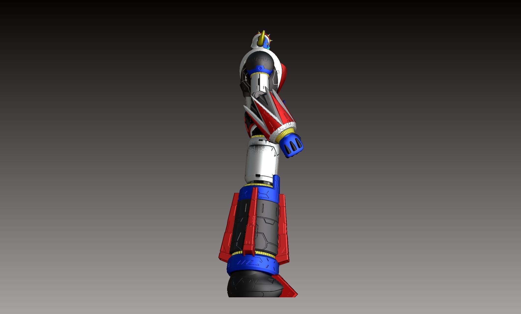 Grendizer V2 3D print model_23