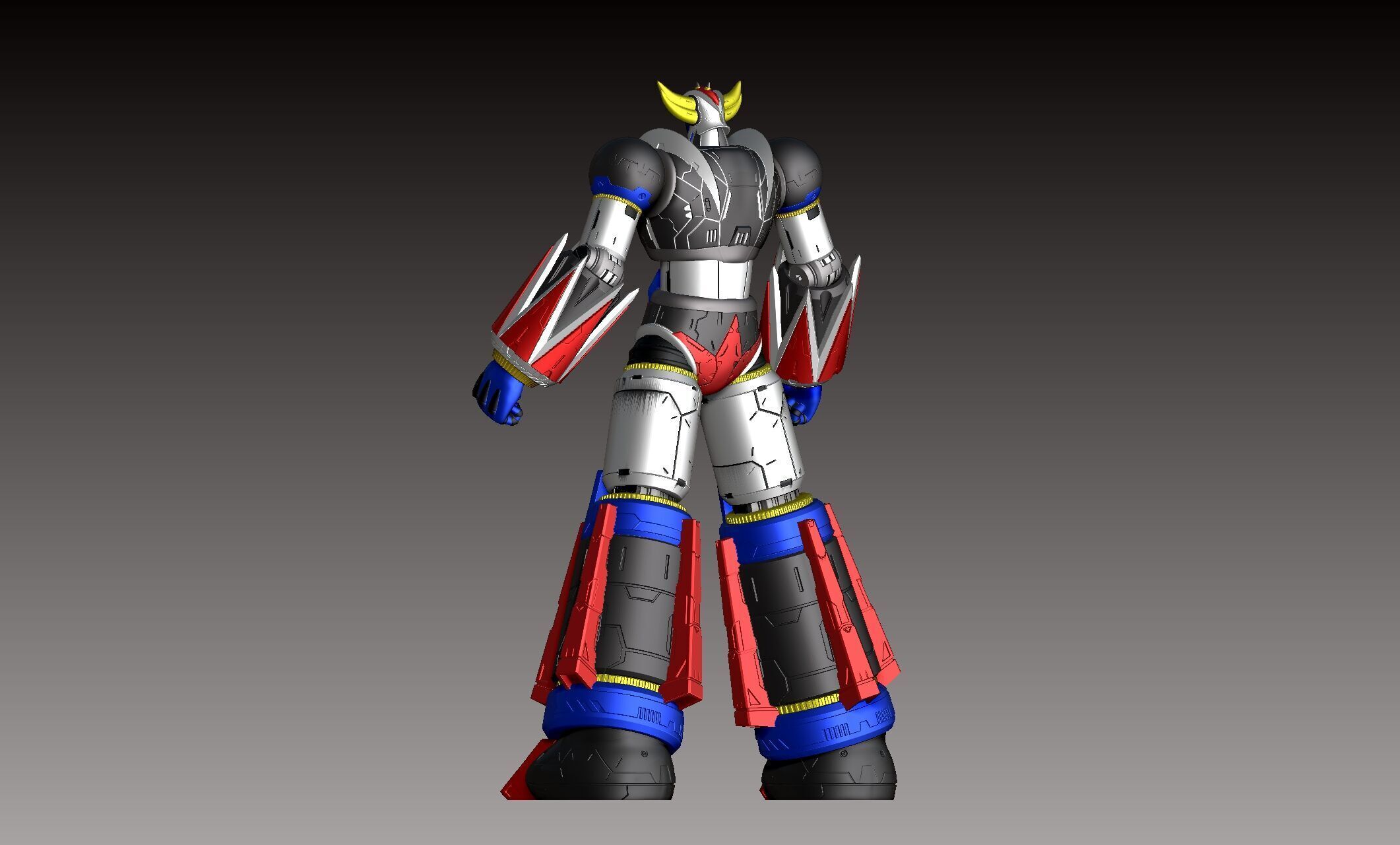 Grendizer V2 3D print model_20
