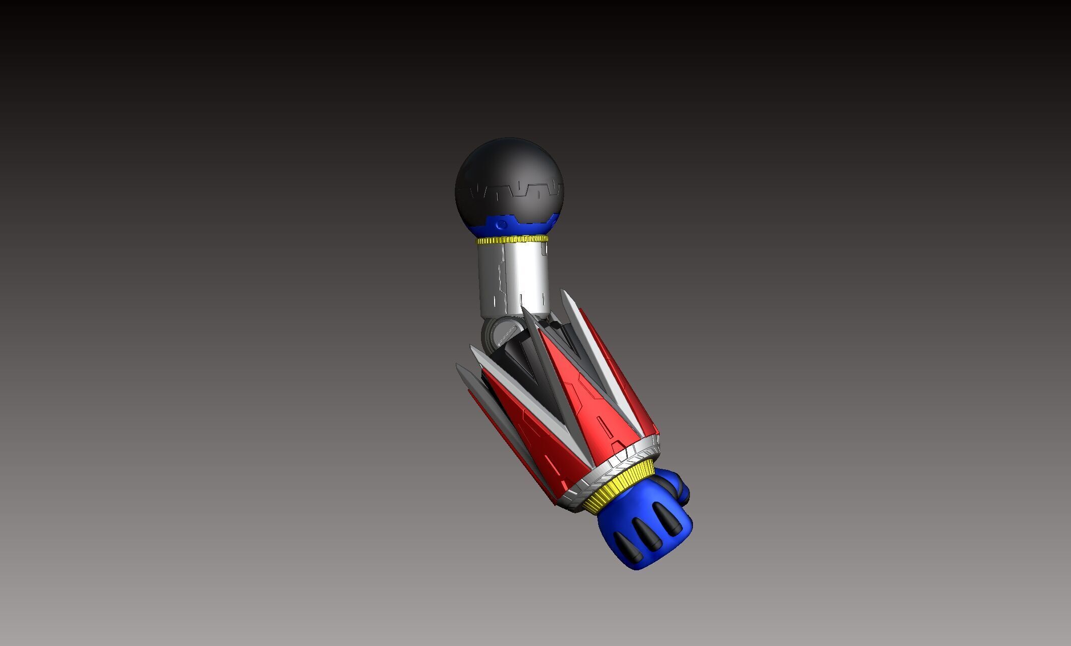 Grendizer V2 3D print model_28